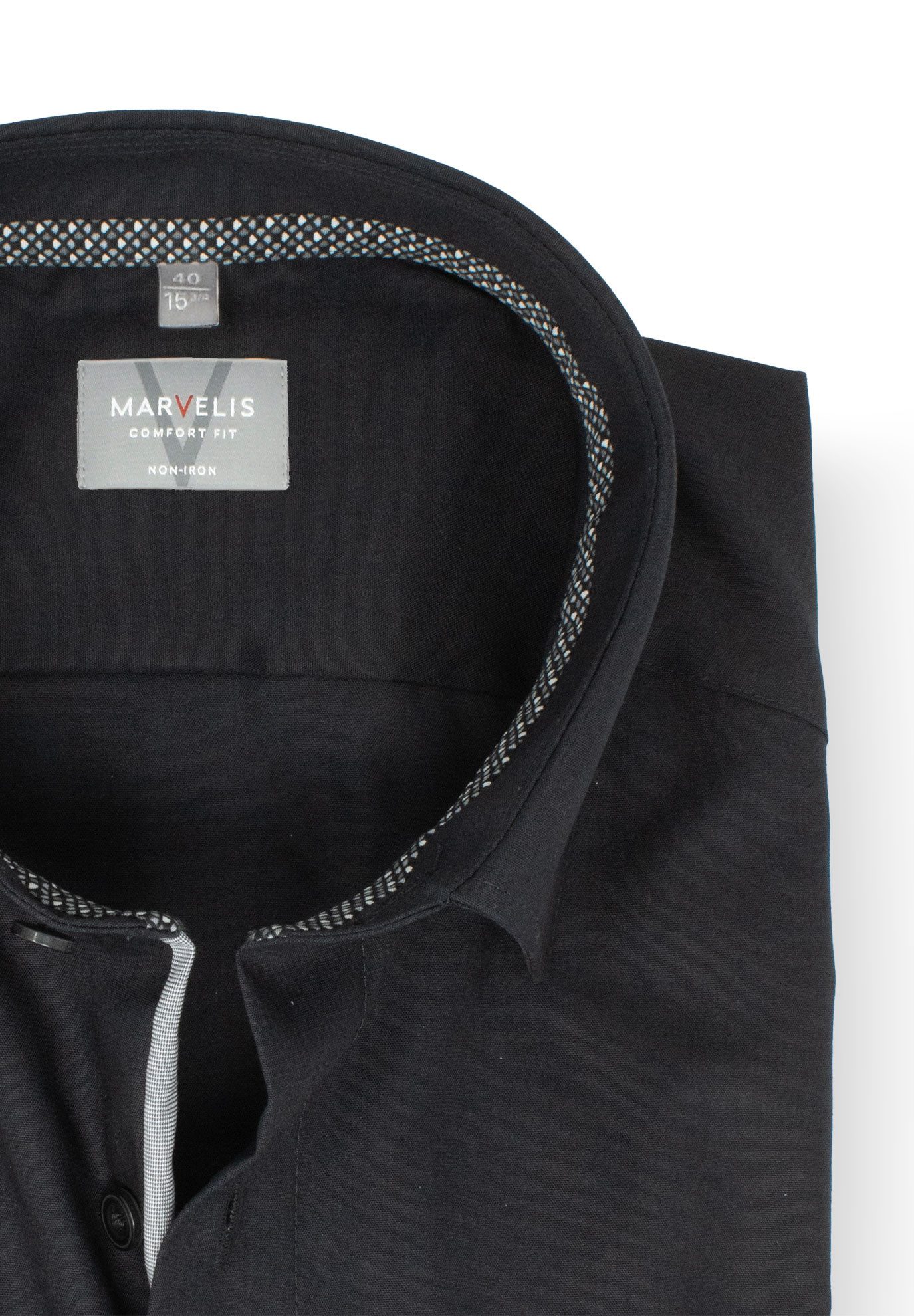 MARVELIS Businesshemd Comfort Fit bequeme Schnittführung günstig online kaufen