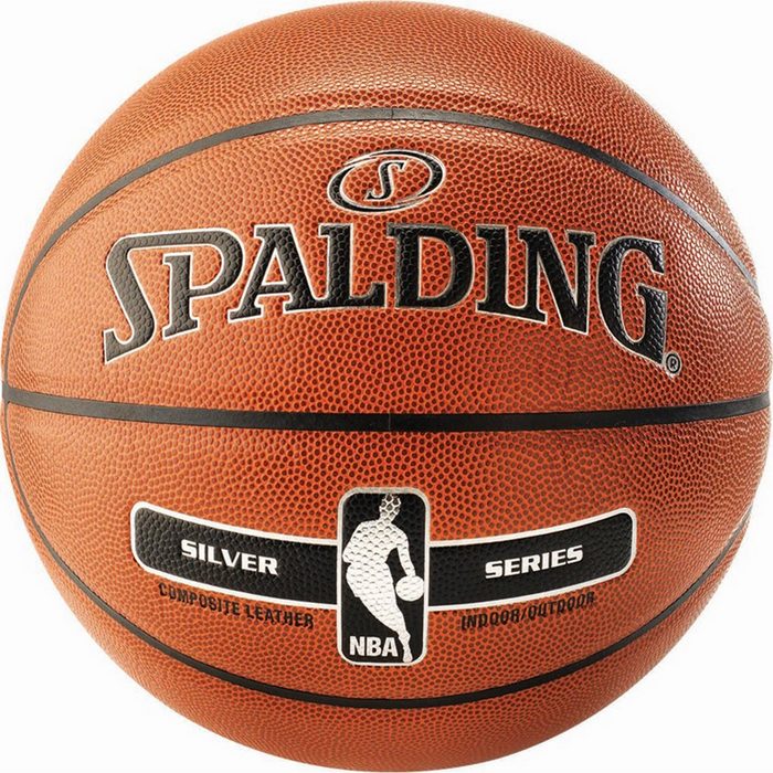 Spalding Basketball NBA Silver 5 Basketball