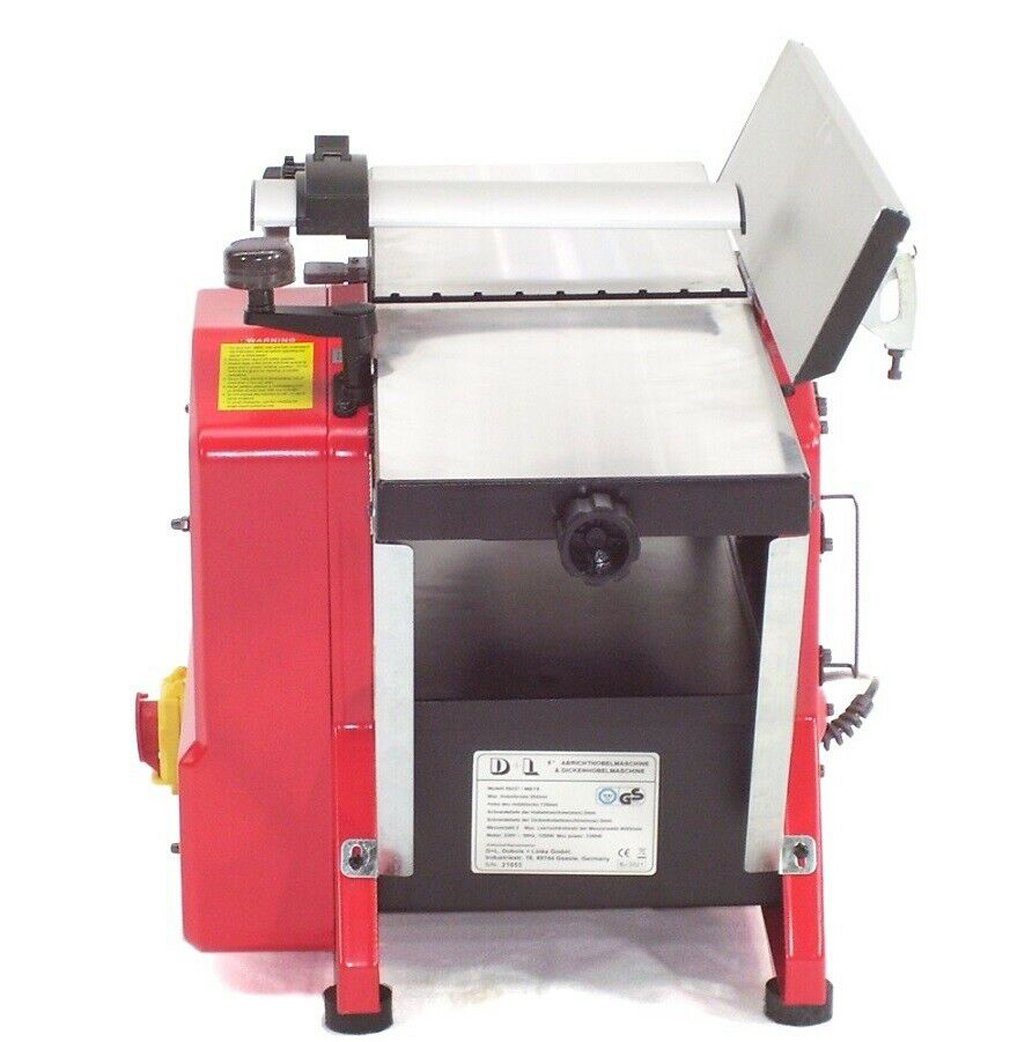 Apex Abricht- und Dickenhobelmaschine 2 in 1 Abricht- + Dickenhobelmaschine 204mm Abrichthobel 1350W 56257