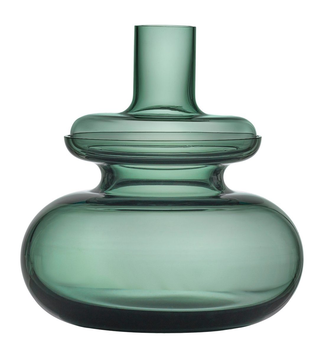 Zone Denmark Dekovase Inu Vase moss green 23 x 25 cm (Vasen), Vase Inu 23 x 25 cm Moss Green