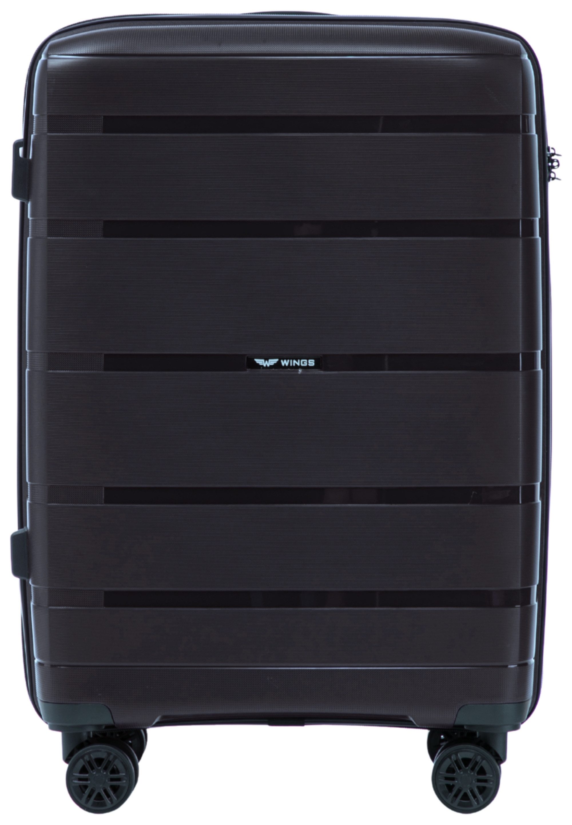 WINGS Trolley HAWFINCH MEDIUM, 4 Rollen, Mittelkoffer, Reise, Schutz, Polypropylen, Komfort