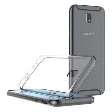 CoolGadget Handyhülle Transparent Ultra Slim Case für Samsung Galaxy J5 2017 5,2 Zoll, Silikon Hülle Dünne Schutzhülle für Samsung J5 2017 Hülle