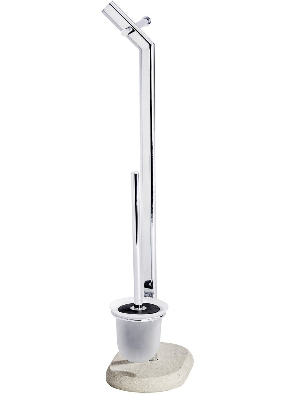 WENKO WC-Reinigungsbürste Wenko WC-Bürstengarnitur Puro beige