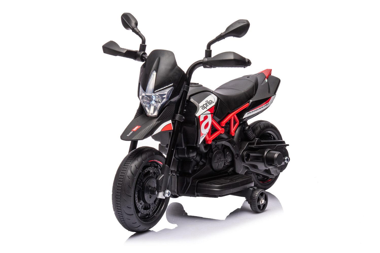 Smarty Elektro-Kinderauto Elektro Kinder Motorrad Aprilia Dosodura Mini mit Lizenz 1x 18W 6V/4Ah