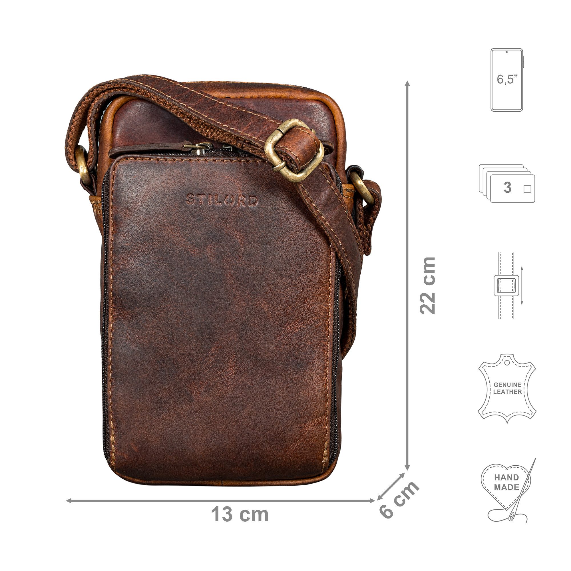 STILORD Schultertasche "Luigi'' Umhängetasche Herren Klein günstig online kaufen