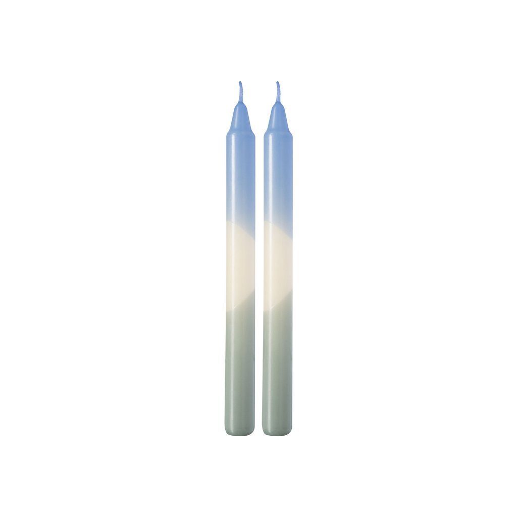 like. by Villeroy & Boch Tafelkerze Like Home Stabkerze dip dye ice, sage 2 Stk. (2-tlg)