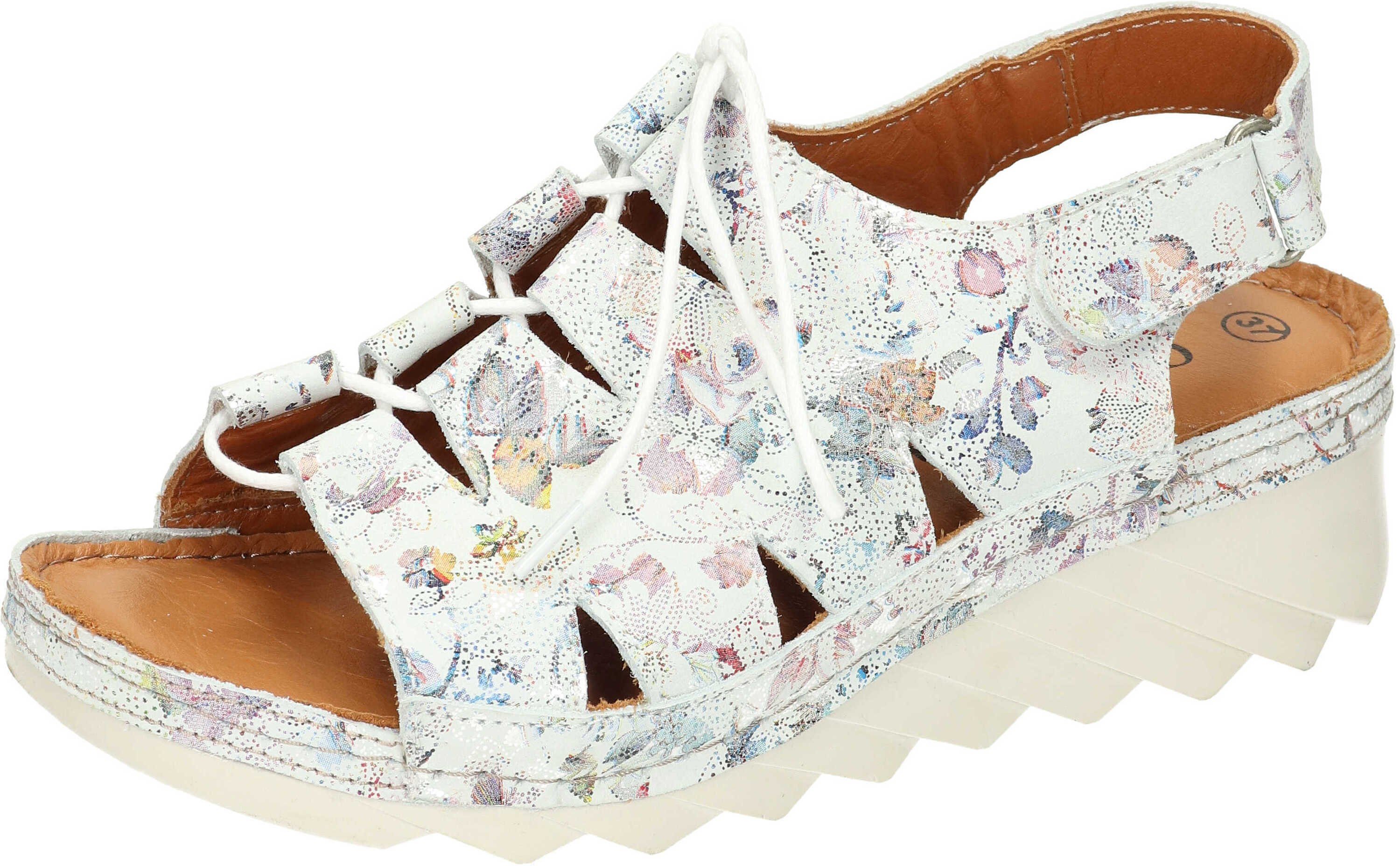 Comfortabel Сандалеты Keilsandalette aus echtem Leder