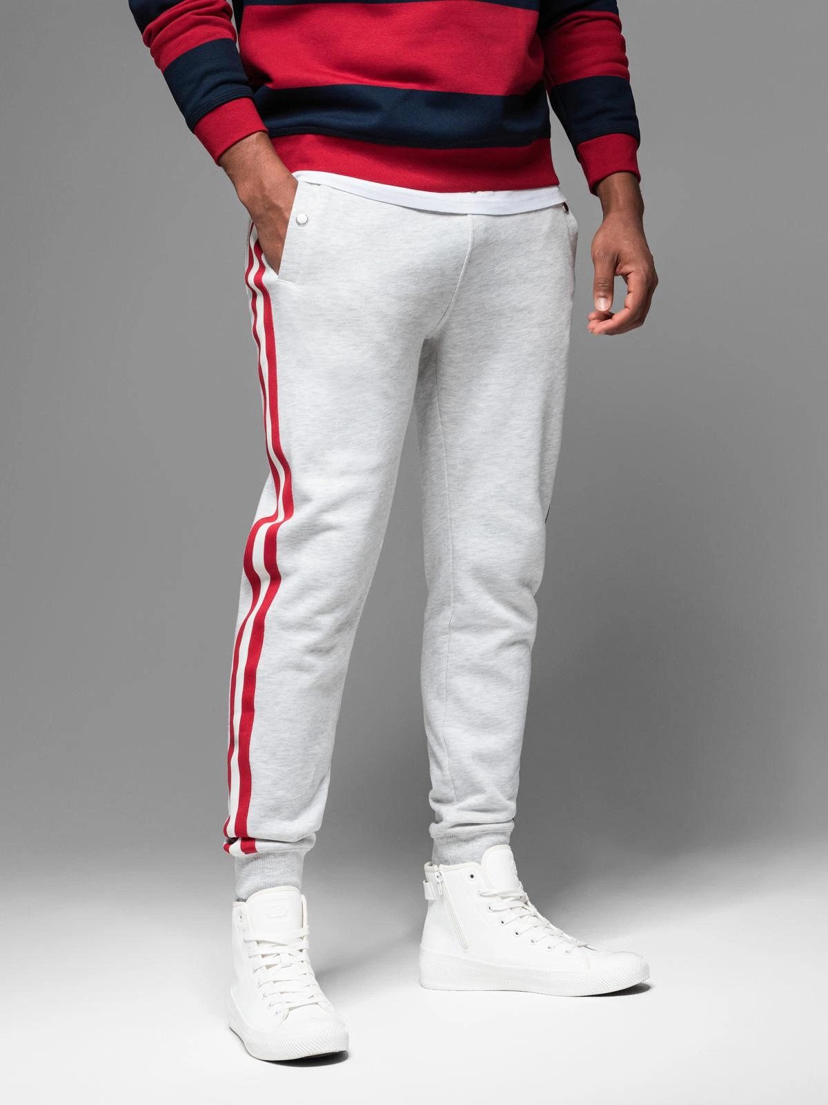 OMBRE Sweathose Sweatpants mit Paspeln und günstig online kaufen