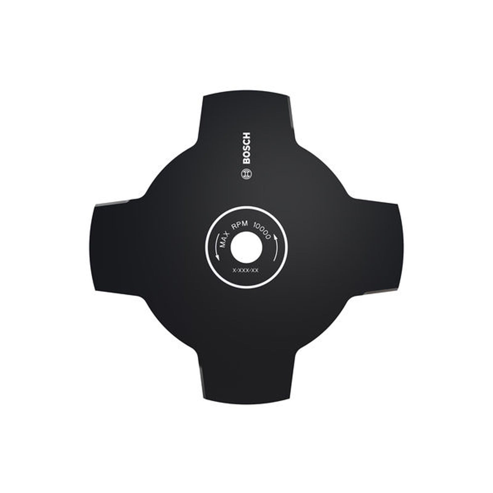 BOSCH Trimmerfaden Bosch Zubehör für Akku-Freischneider Freischneidermesser 25 cm 4-Zahn