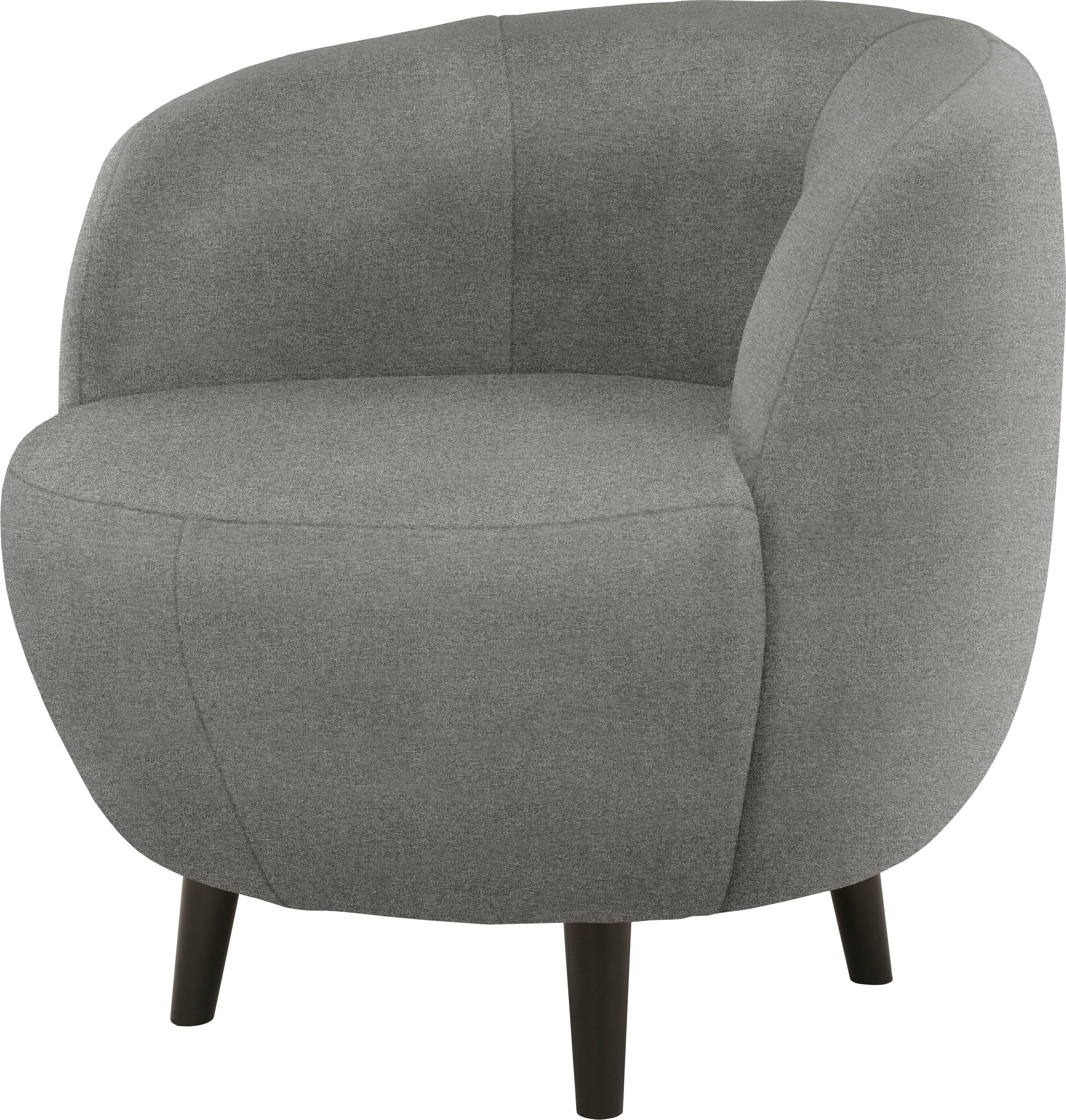LOOKS by Wolfgang Joop Sessel LOOKS XIV Cocktailsessel, runde Form, perfekt für jeden Wohnraum als Einzelstück