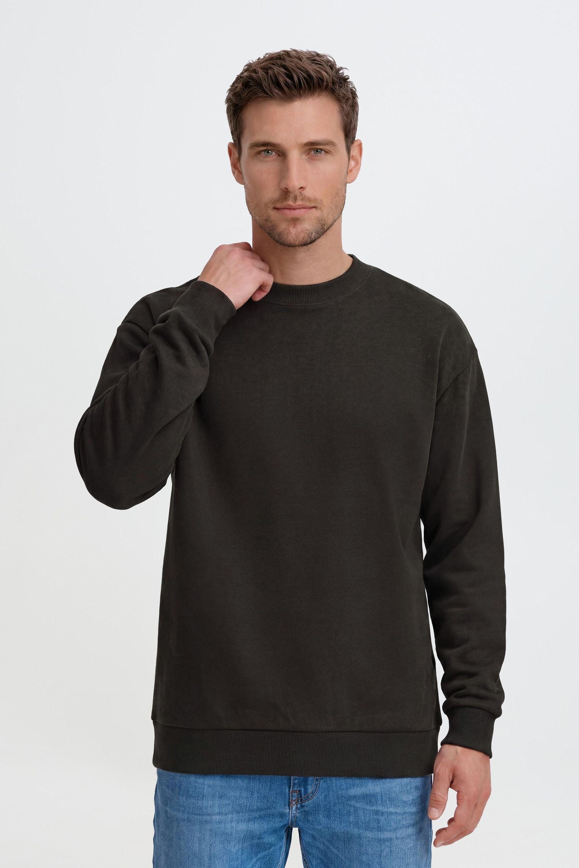 Blend Rundhalspullover BHCopper Klassischer Sweatpullover mit Rundhalsausschnitt
