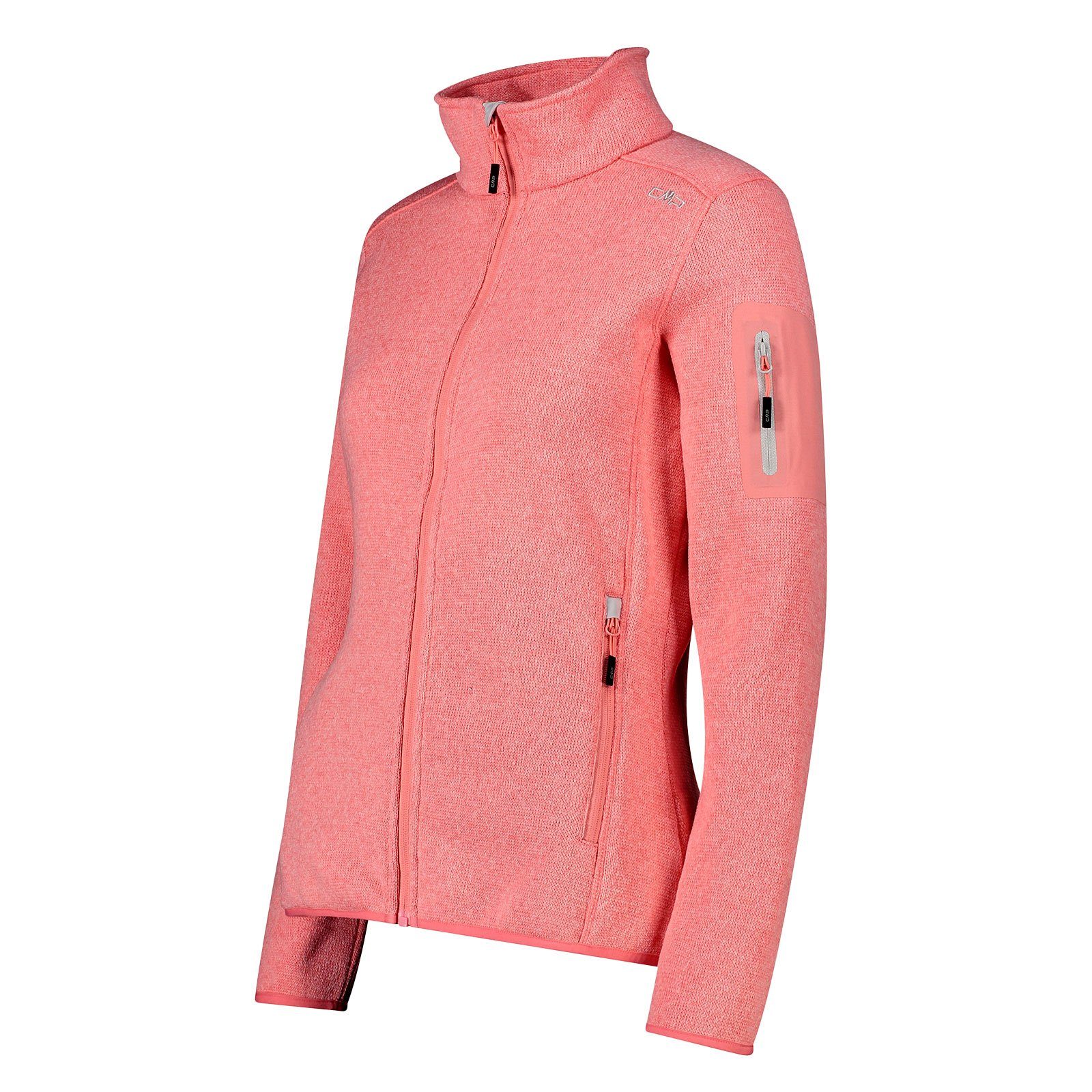 / aus Fleecejacke Knit Tech™ Jacket pesca besonders gesso Material Woman 3H14746-19CP CMP
