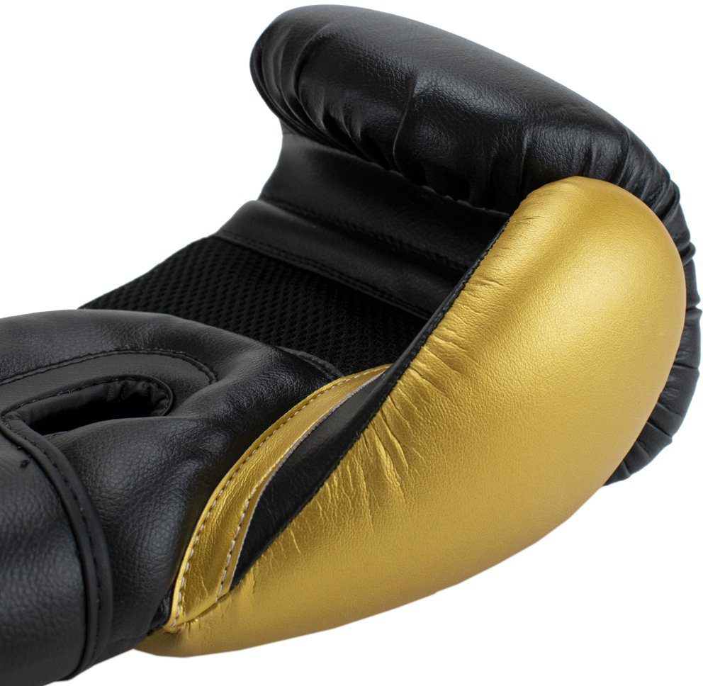 Super Boxhandschuhe Ace goldfarben/schwarz Pro