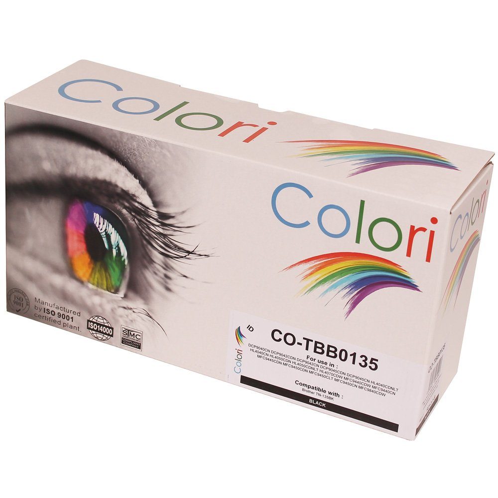 Riesige Produktauswahl! Colori Tonerkartusche, MFC-9440CN Toner MFC-9440CDW TN-135BK HL-4050CDN DCP-9045CDN DCP-9042CN DCP-9042CDN DCP-9045CN von für HL-4040CN HL-4050CDNLT HL-4070CDW Kompatibler HL-4040CDNLT Colori Brother für Schwarz DCP-9040CN