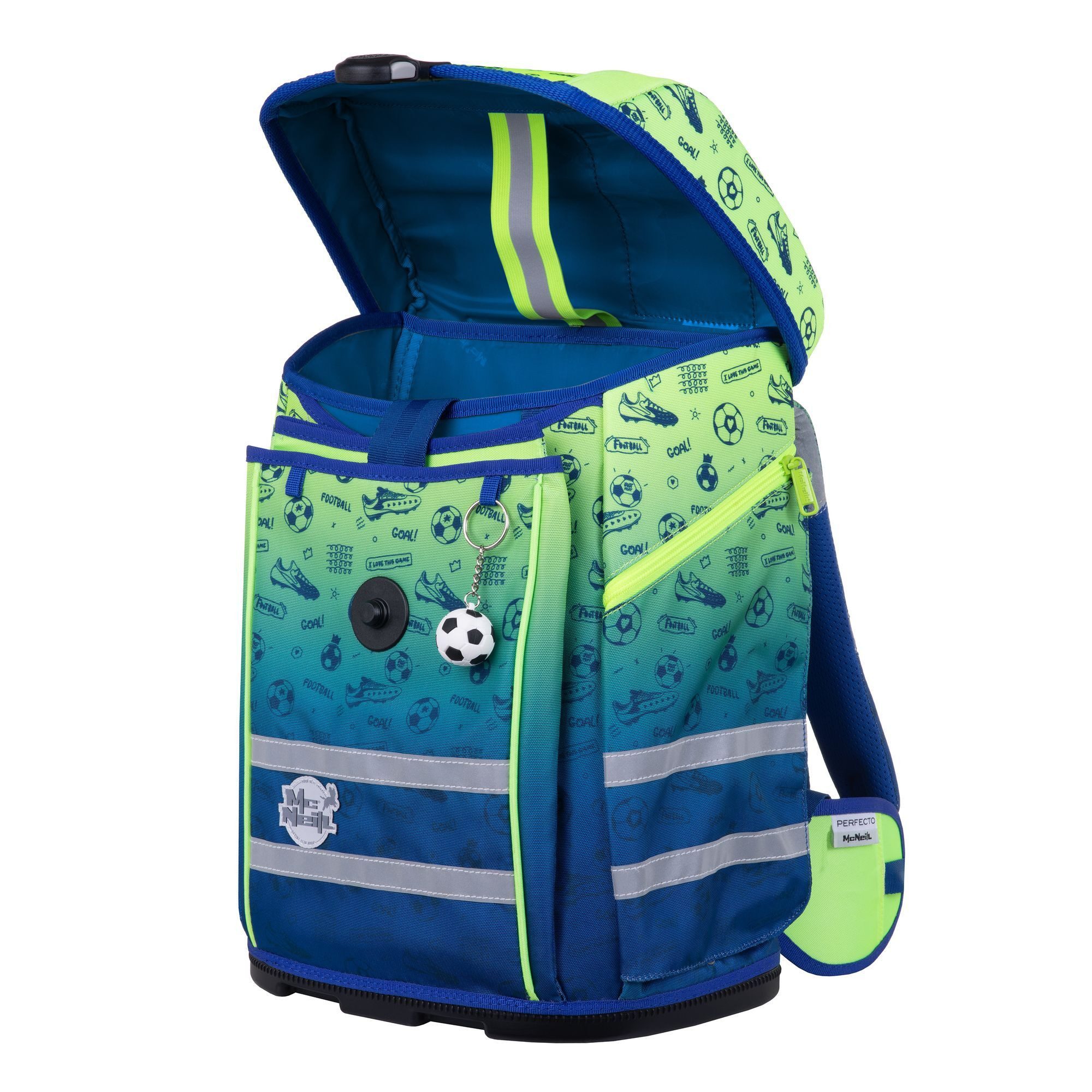McNeill Schulranzen Perfecto (5-tlg), Polyester