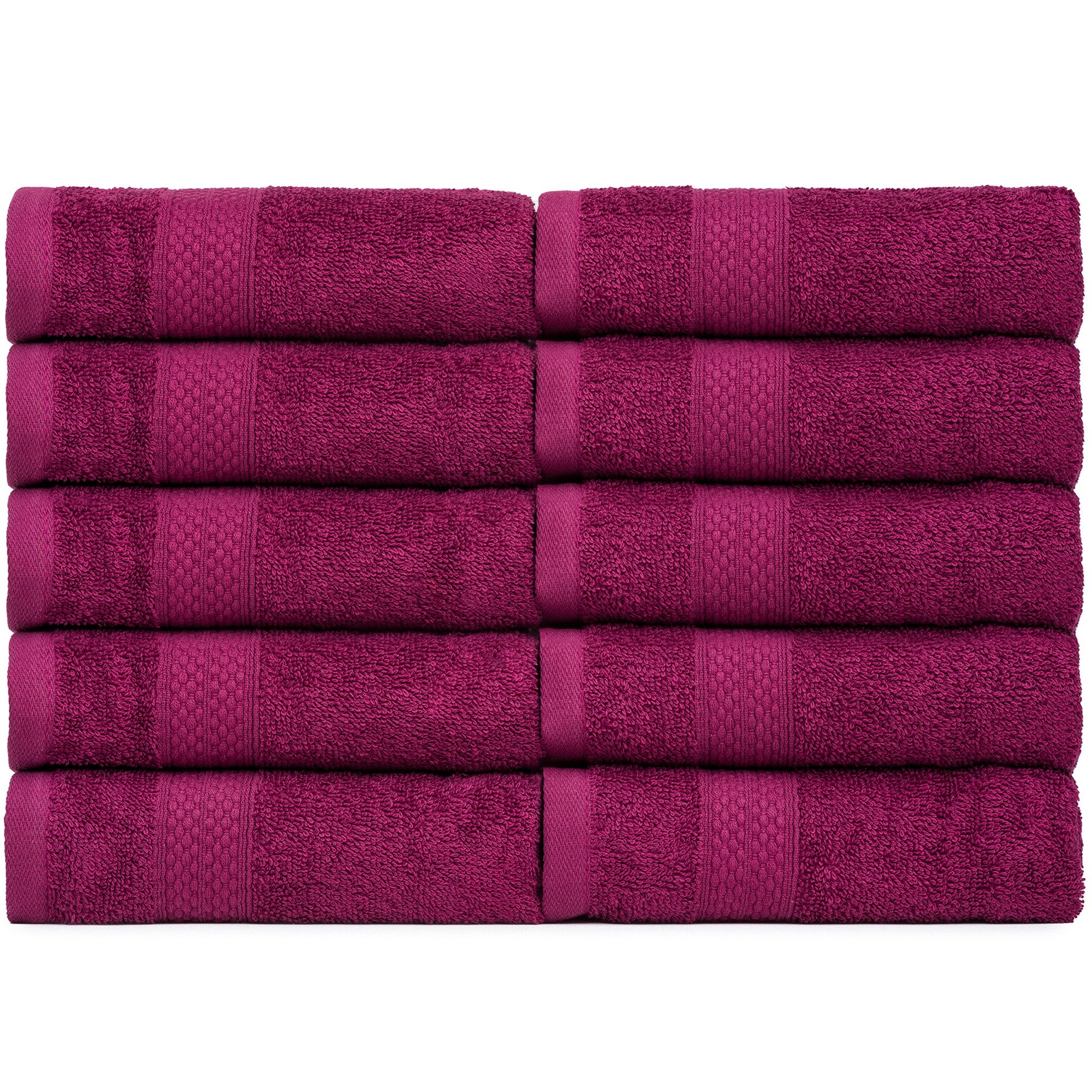 Brielle Handtuch Set Brielle towel set made of 100% cotton, guest towels, 30x50 cm, (Gästehandtuch-Set, 10-St), Doppelt genäht, gesäumt, ausbleichsicher.