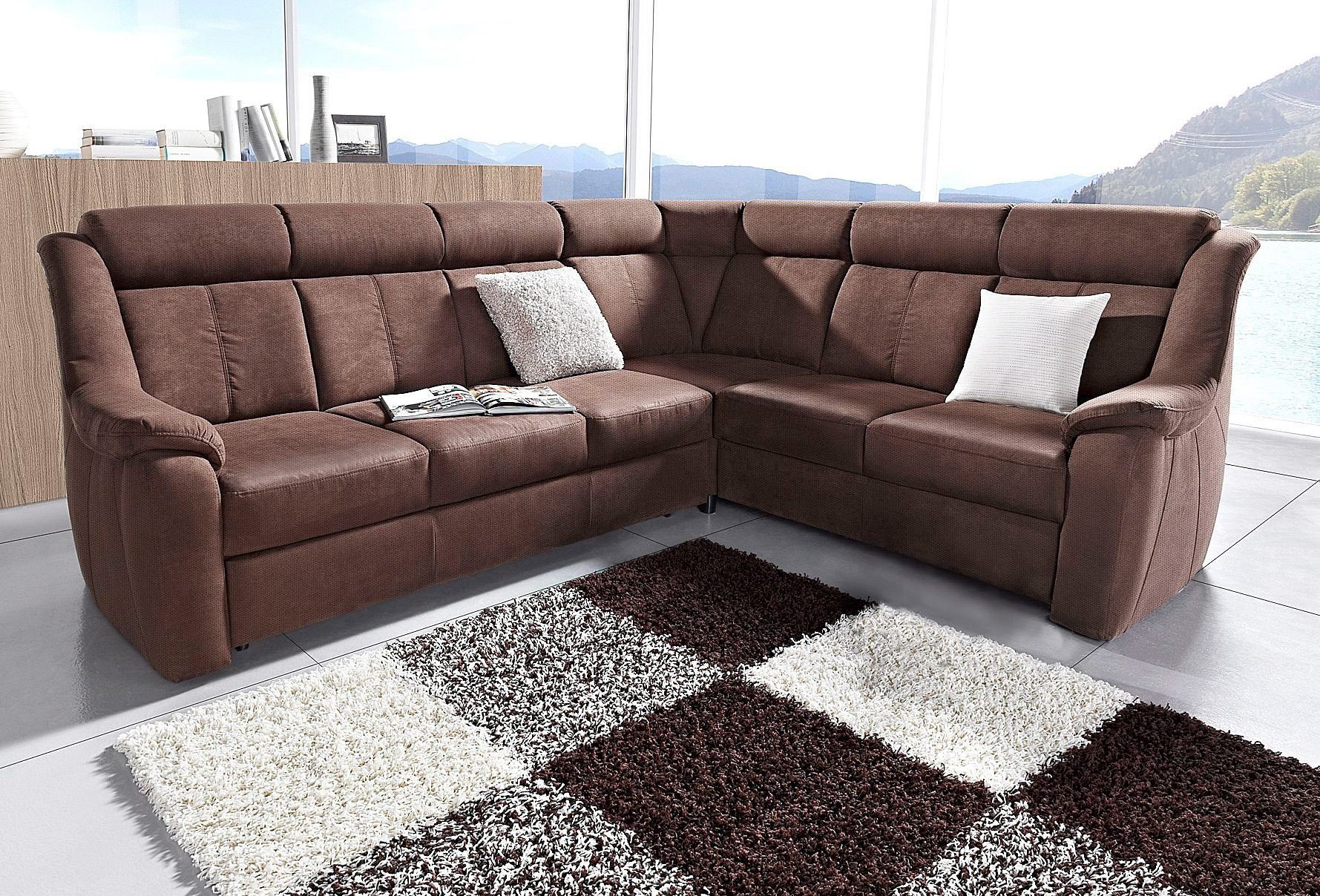 sit&more Ecksofa Basel L-Form, wahlweise mit günstig online kaufen