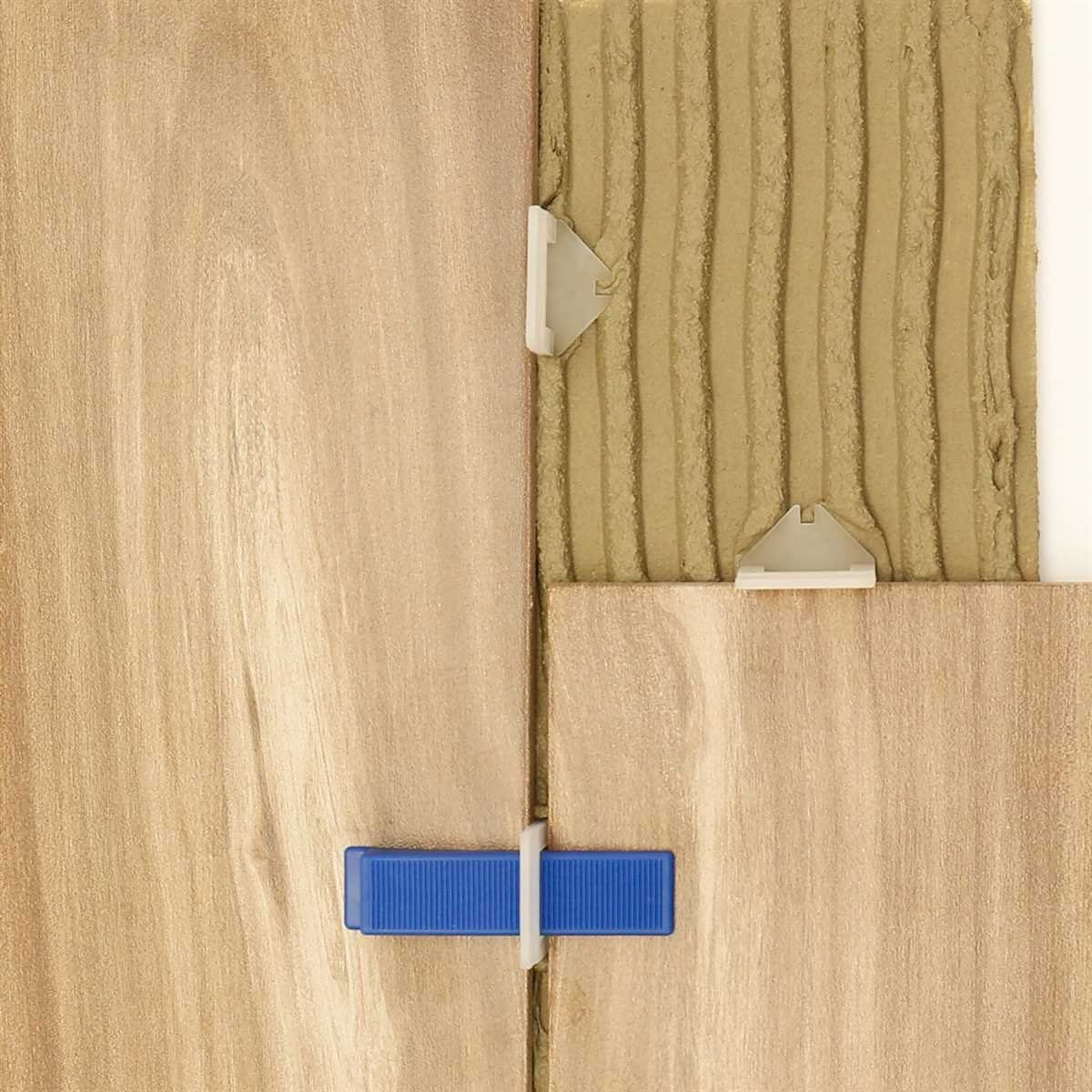 Lantelme Verlegeset 3mm Fliesen Verlegehilfe Set 100 Zuglaschen + 50 Keile + Zange, B: 0,3 cm, Fugenbreite 3mm