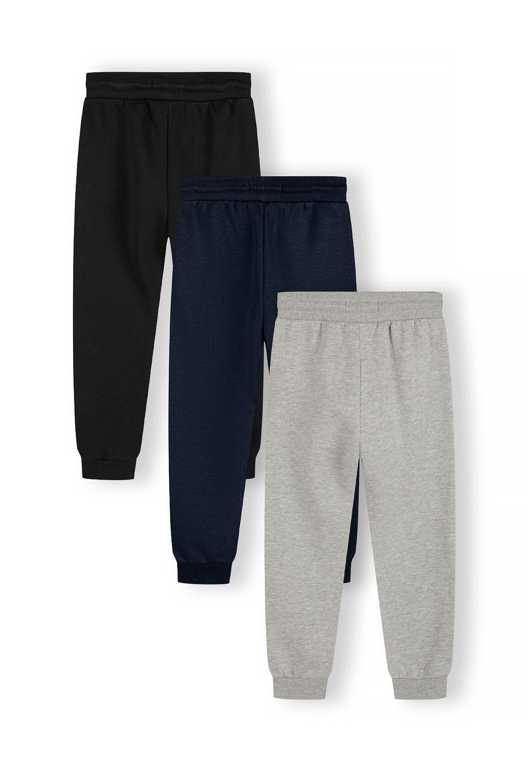 MINOTI Jogginghose für Jungen (Packung, 3-tlg) Rippbündchen – Bild 2 von 5
