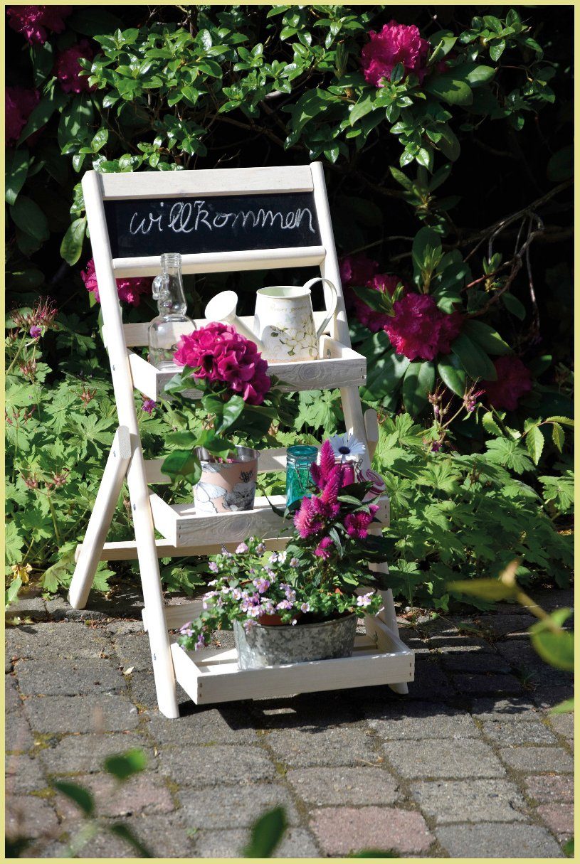 dobar Pflanzentreppe, BxTxH: 38,5x49,5x69 cm, klappbar günstig online kaufen