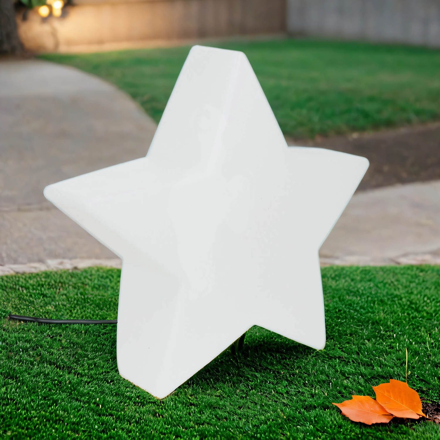 Licht-Erlebnisse Außen-Stehlampe STAR, ohne Leuchtmittel, Wegeleuchte günstig online kaufen