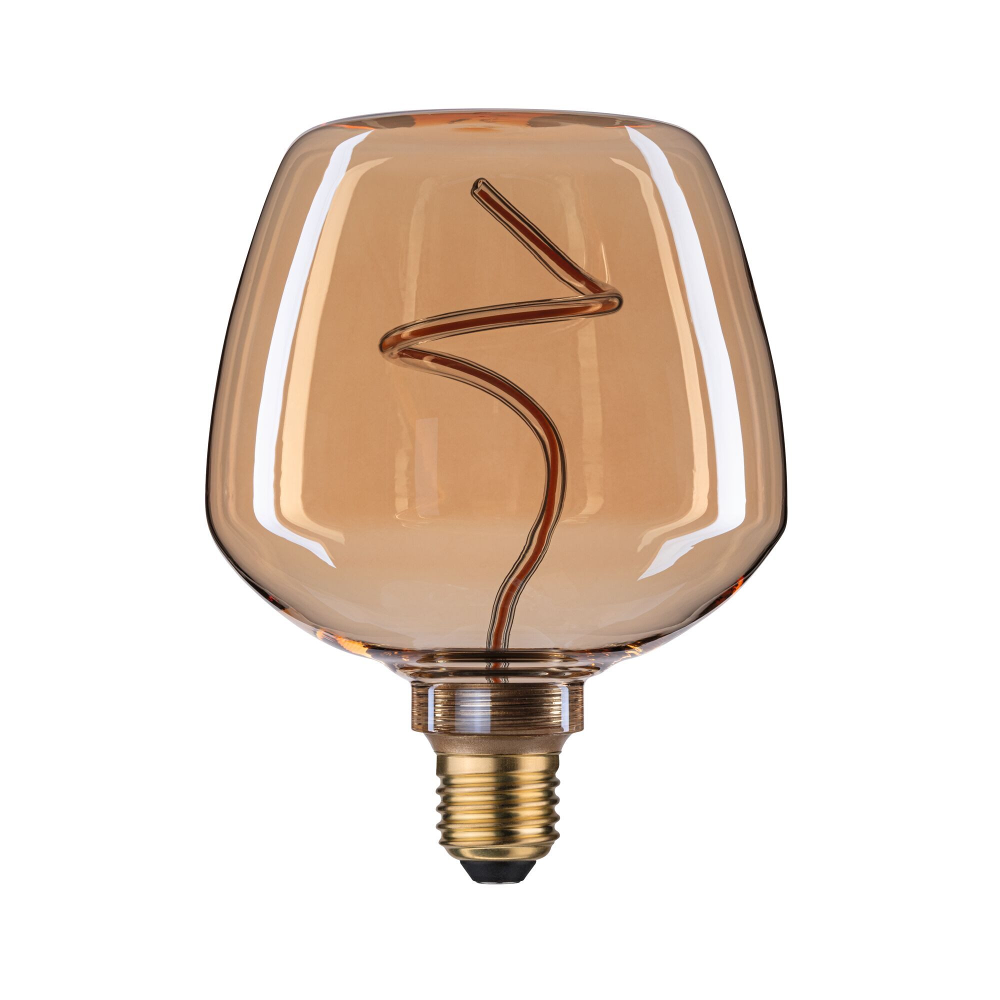 Paulmann LED-Leuchtmittel Floating Shine G125 V2 250lm 4W 1800K Gold 230V, E27, 1 St.