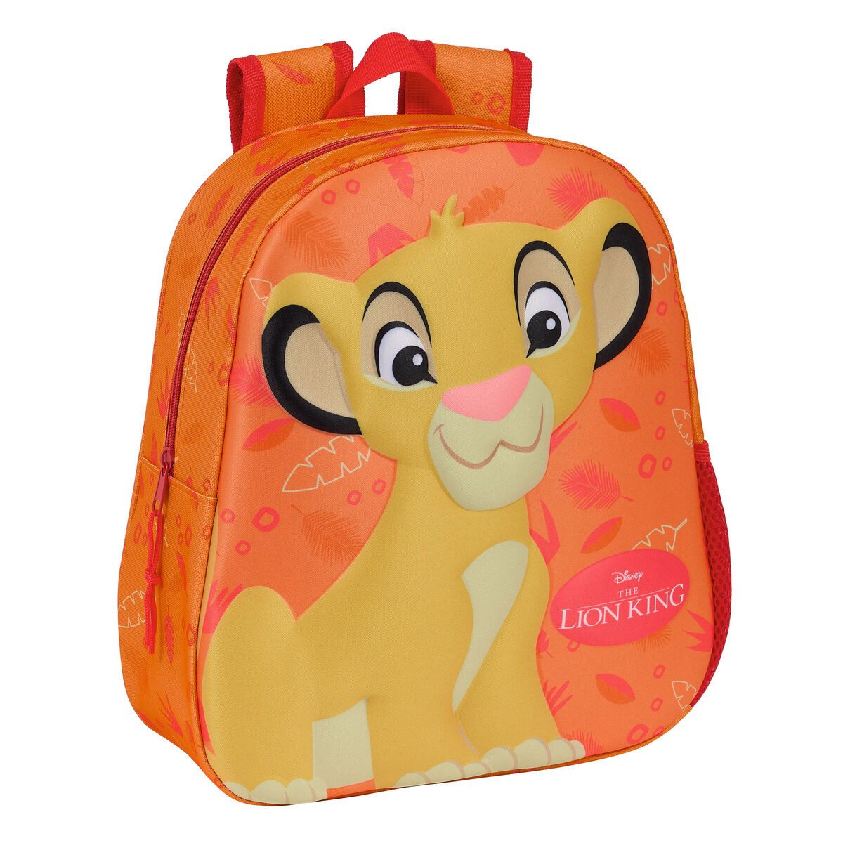 Disney The Lion King Kinderrucksack The lion king Kinderrucksack 3D The Lion King Orange 27 x 33 x 10 cm