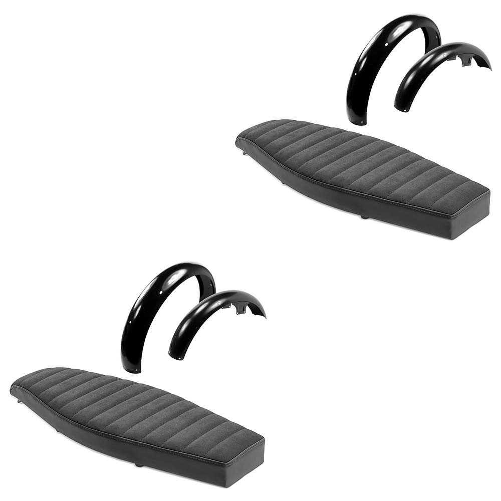 Craftride Halter 2x Sitzbank flach VS1 # passend für Simson S51 / S50 / S70 + Schutzble