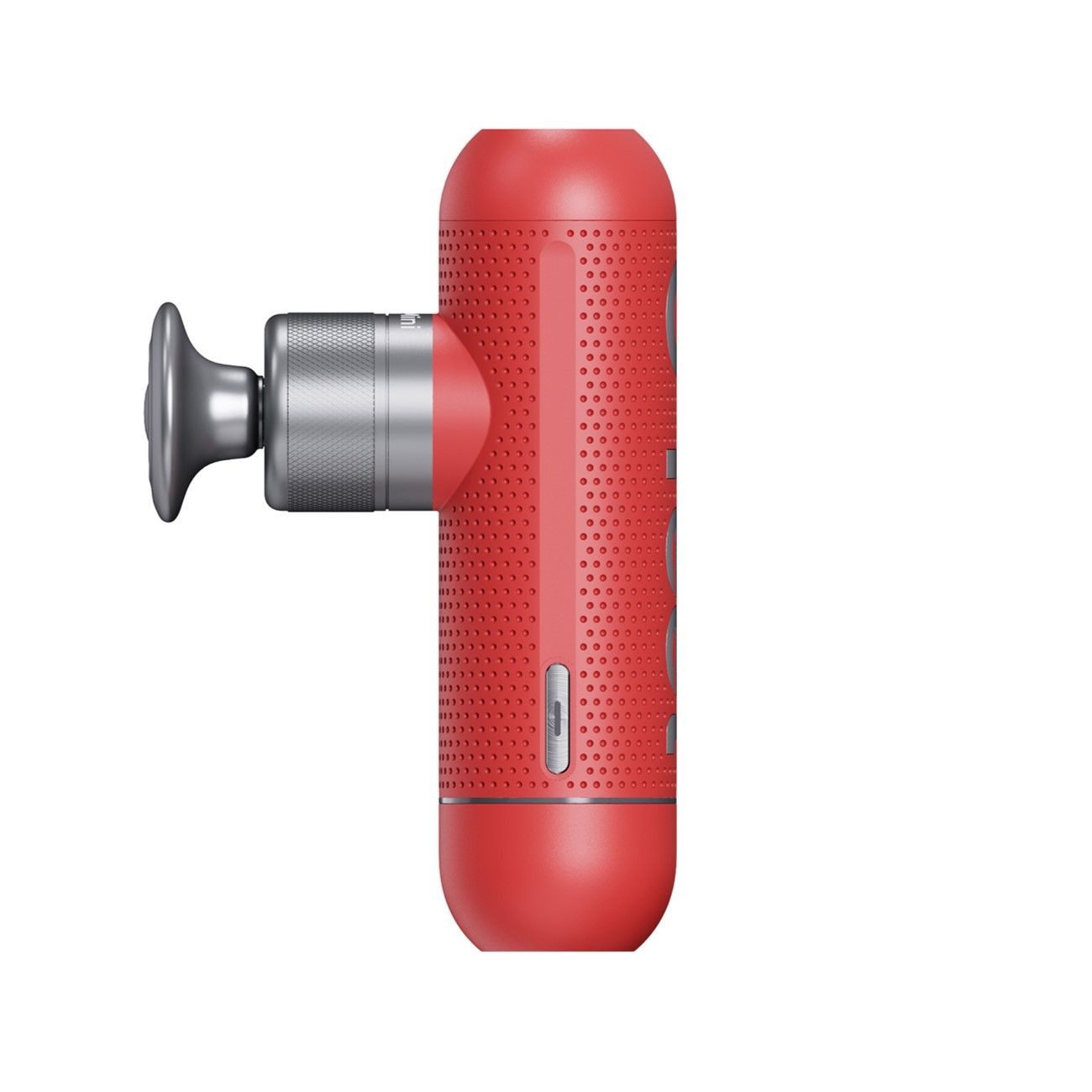 O`Yeet Massagepistole NEX Mini, Laufzeit 2.5h, 4 Aufsätze, 4 Stufen + Rotationsmodus, U/min. 1600–3200