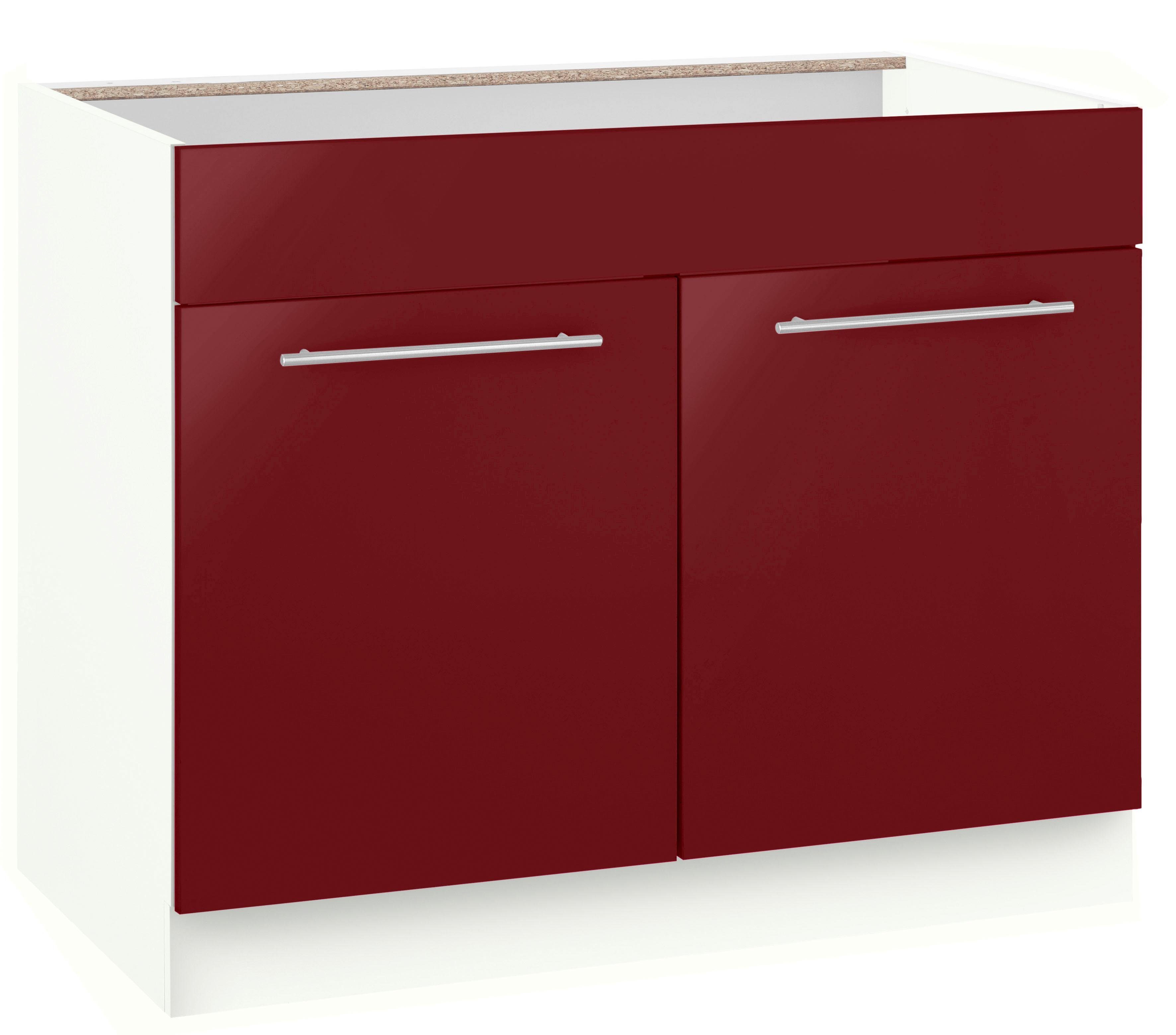 wiho Küchen Spülenschrank Flexi2 Breite 100 cm