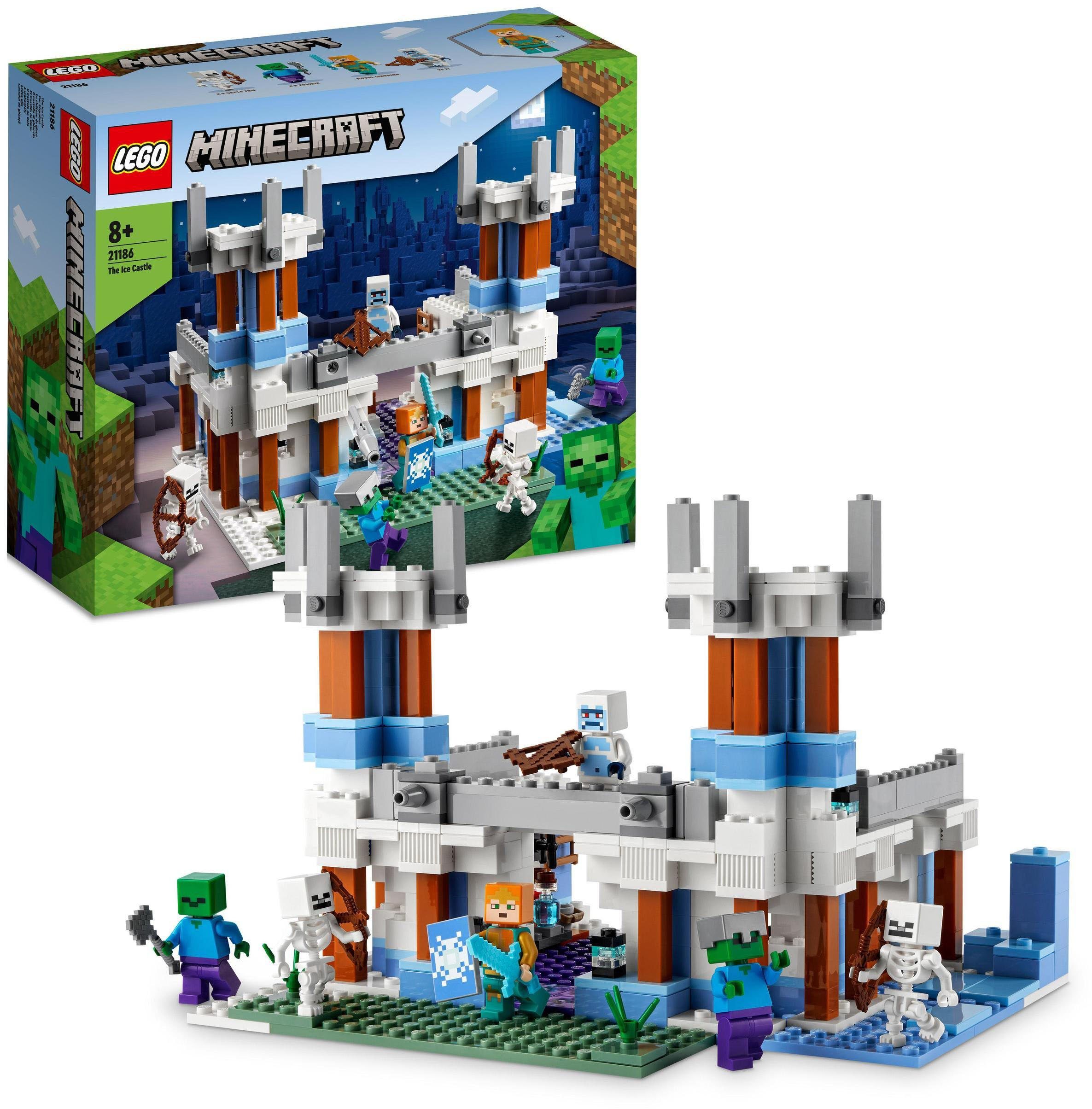Der Eispalast (21186), LEGO® Minecraft Konstruktionsspielsteine
