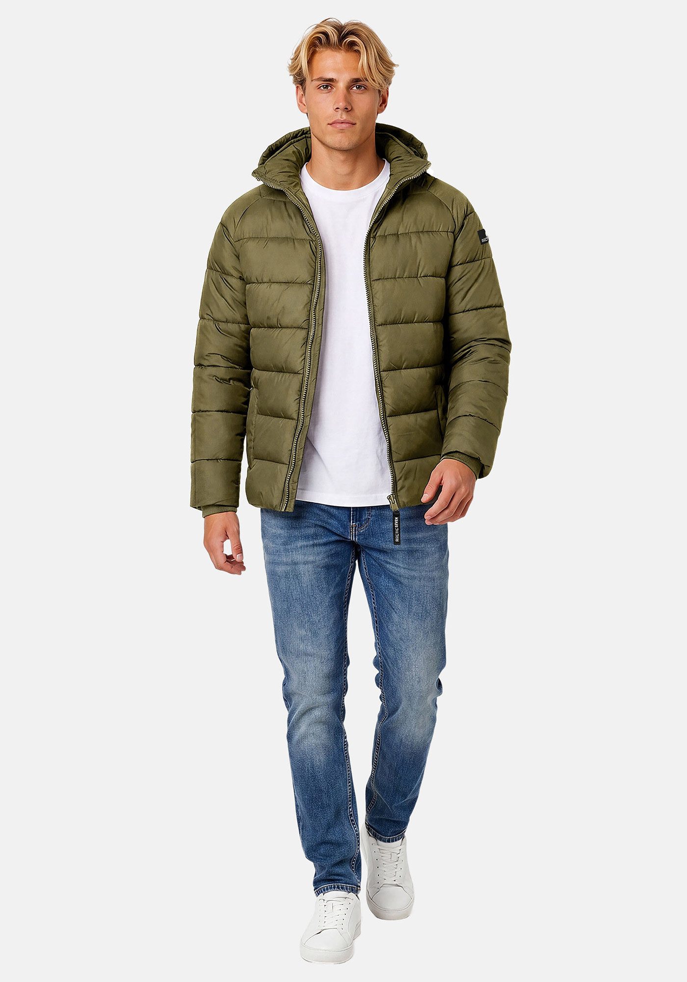 Arctic Seven Winterjacke ASRodrii mit warmem Teddyfell und abnehmbarer Kapuze
