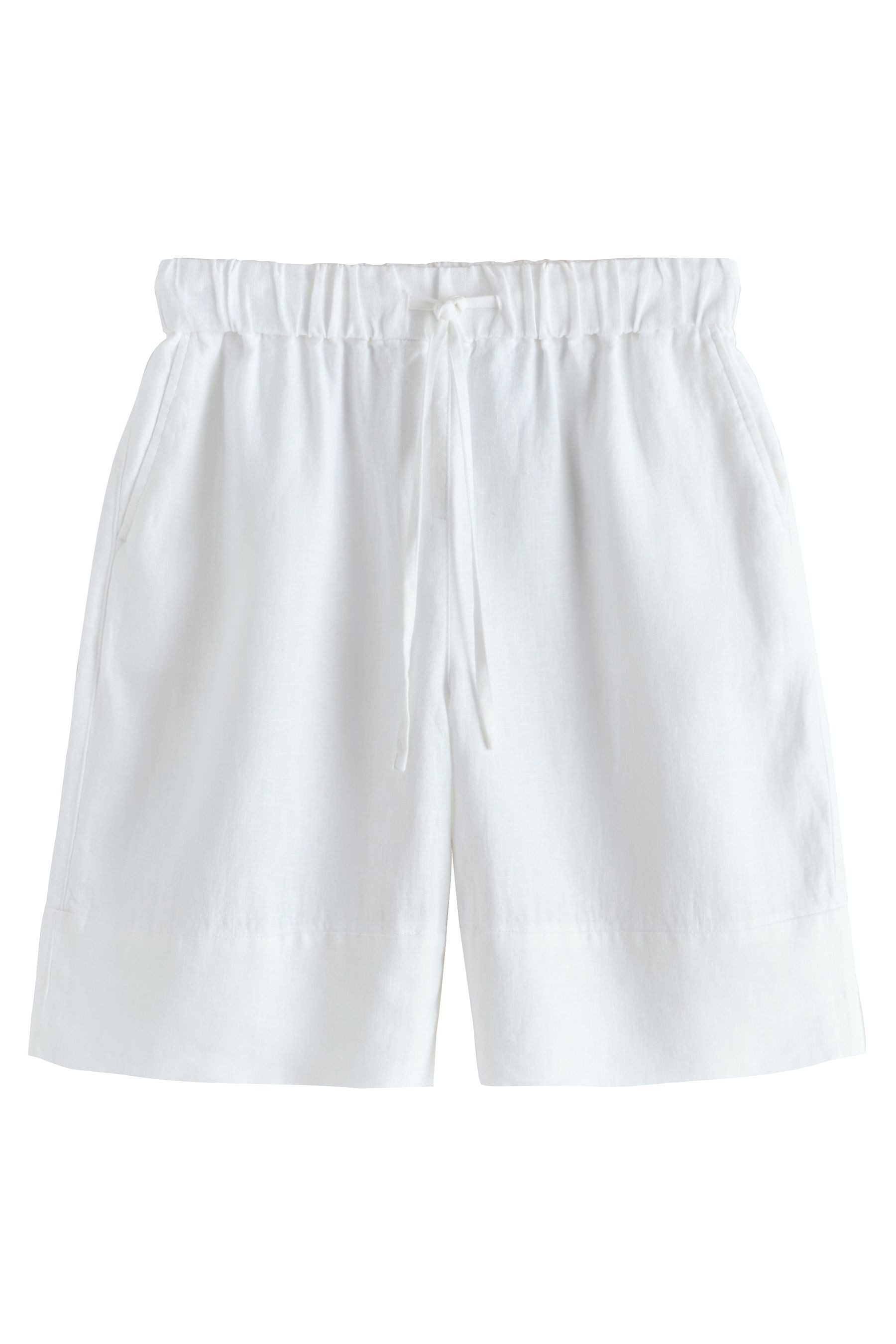 Next Bermudas N. Premium knielange Shorts aus 100 % Leinen (1-tlg)
