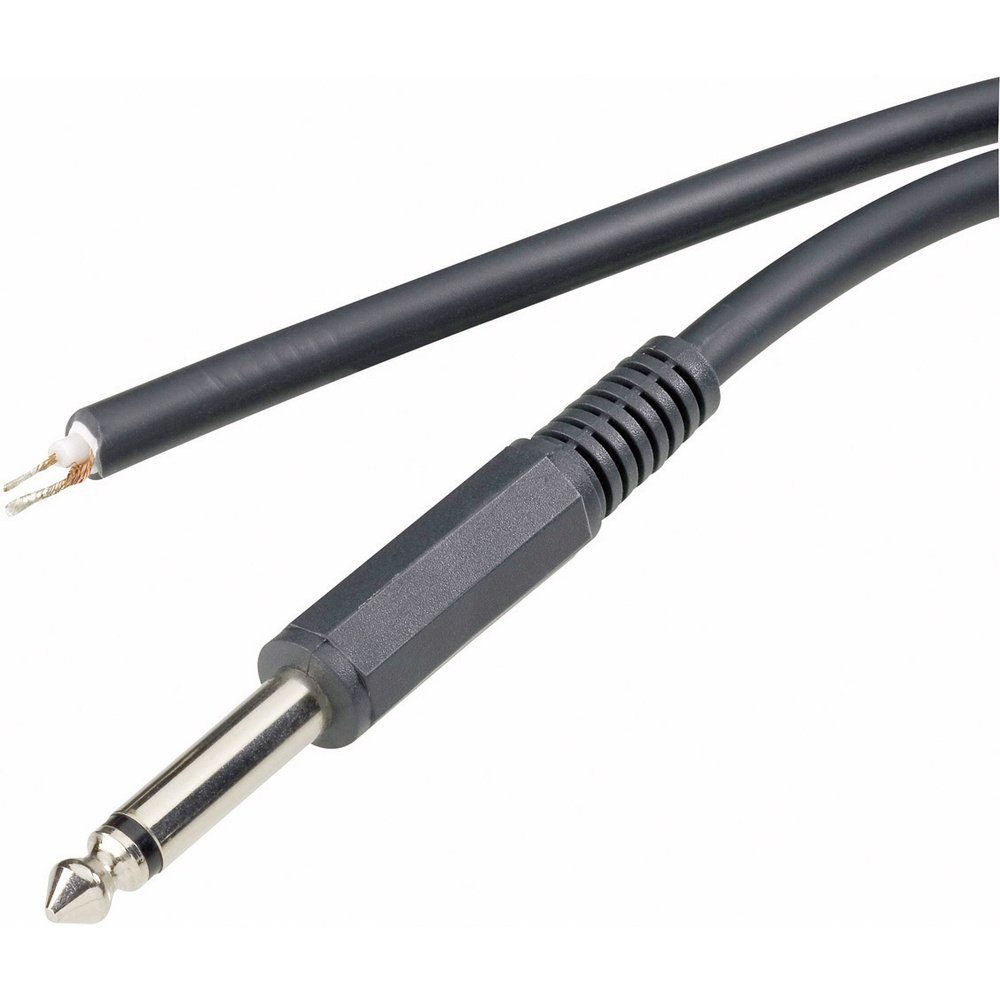 TRU COMPONENTS 1578901 Klinken-Steckverbinder 6.35 mm Stecker, gerade Audio- & Video-Adapter