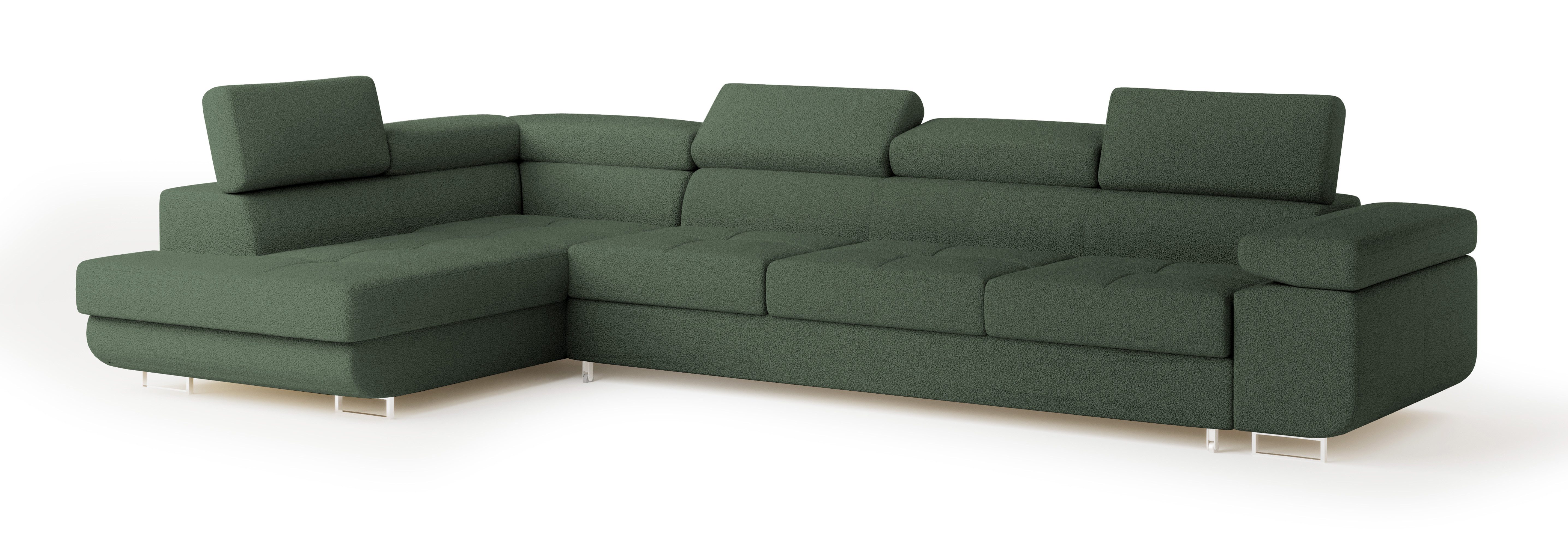 Masseno Ecksofa VICENTE mit Schlaffunktion L-Form, günstig online kaufen