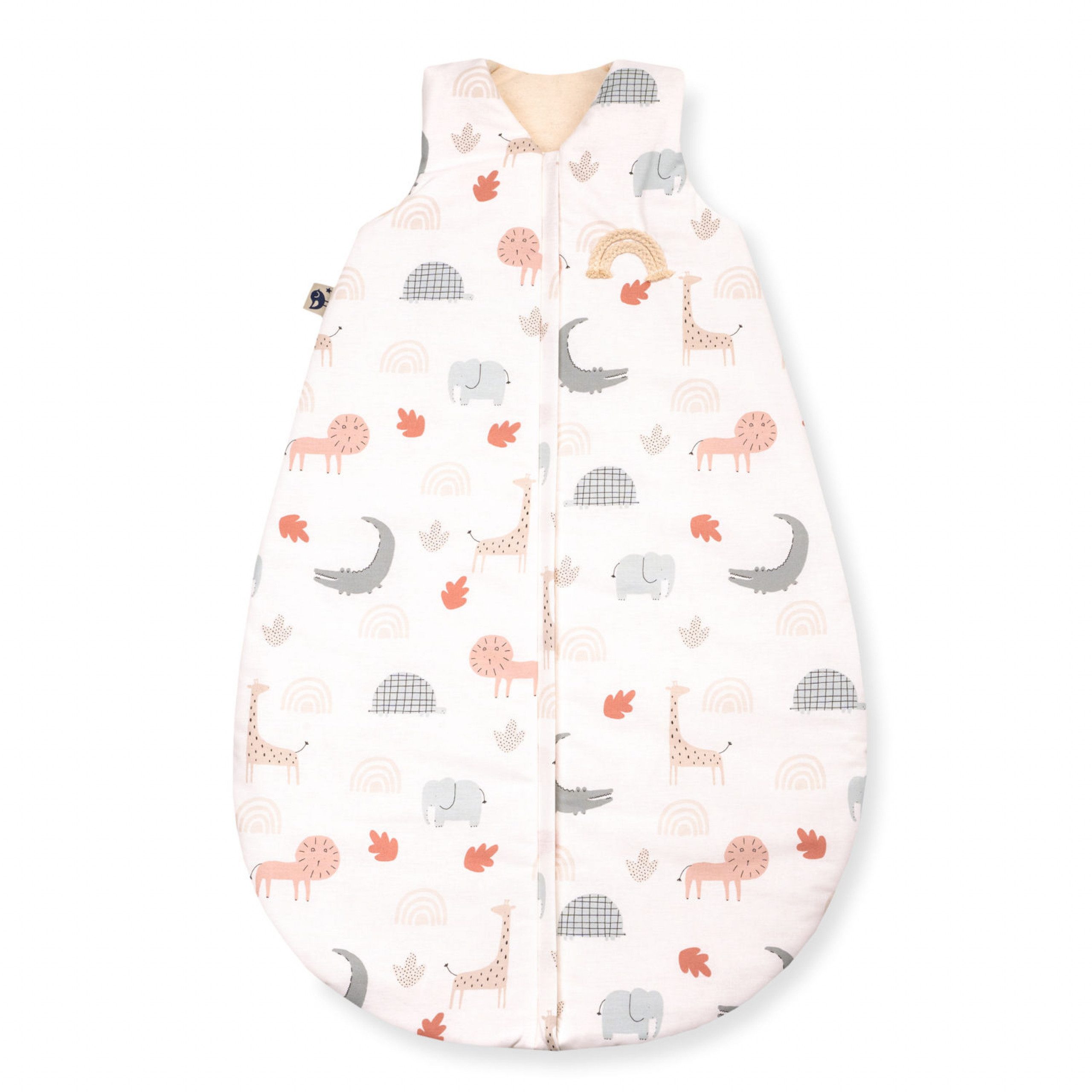 Babyschlafsack Zöllner Baby-Schlafsack Organic Wild Friends Größe 110 cm
