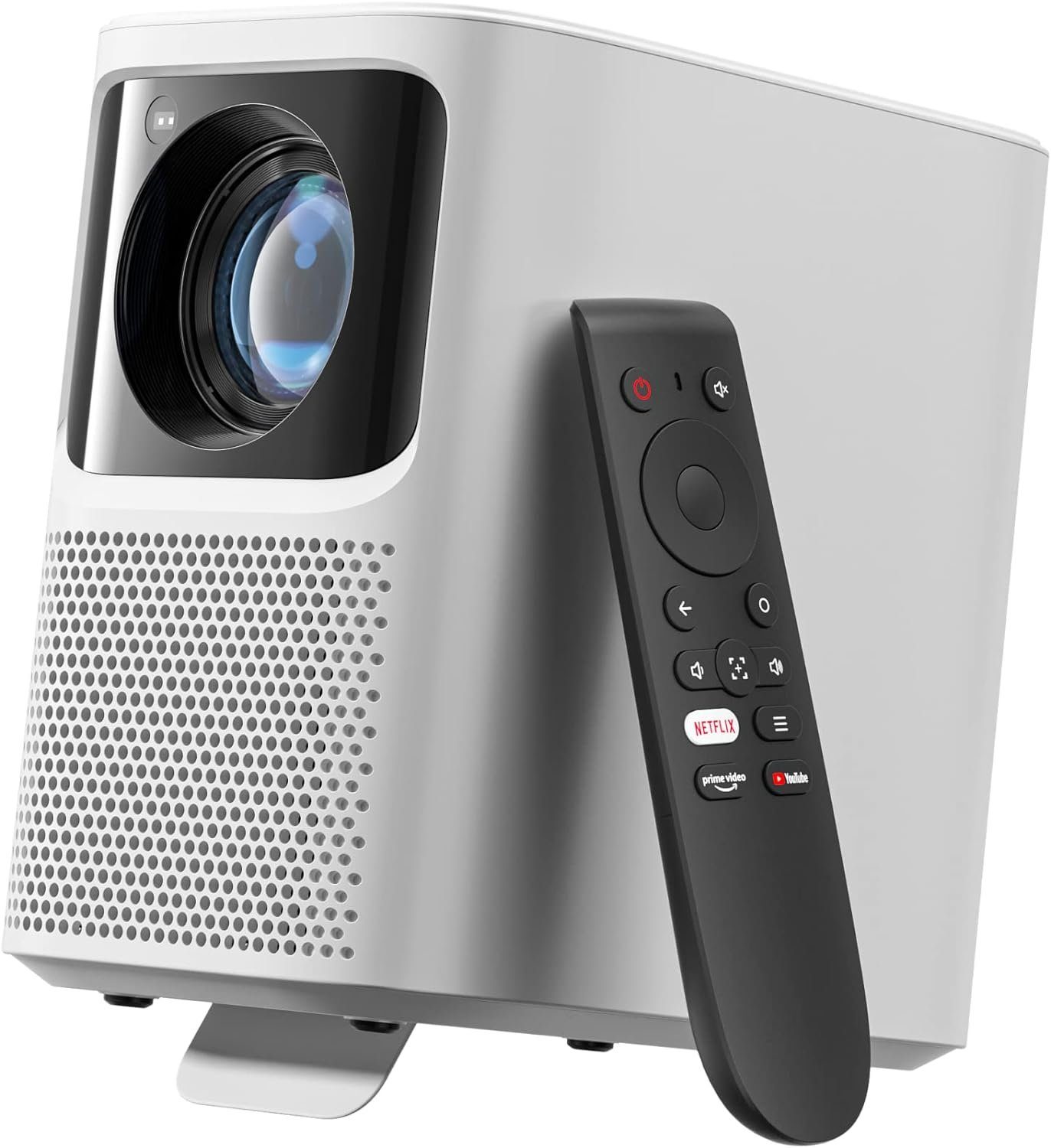 Emotn N1 Netflix offiziell lizenziert Portabler Projektor (500 lm, 1920 x 1080 px, Mit Autofokus, automatischer Trapezkorrektur, 5G-WiFi & Bluetooth 5.0)