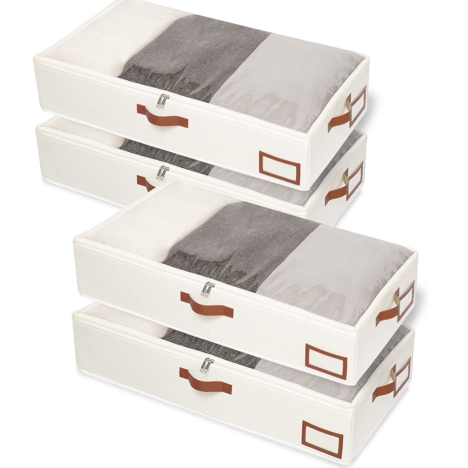 Coonoor Aufbewahrungsbox Faltbare Aufbewahrungsbox, 90-Liter-Unterbett-Aufb günstig online kaufen