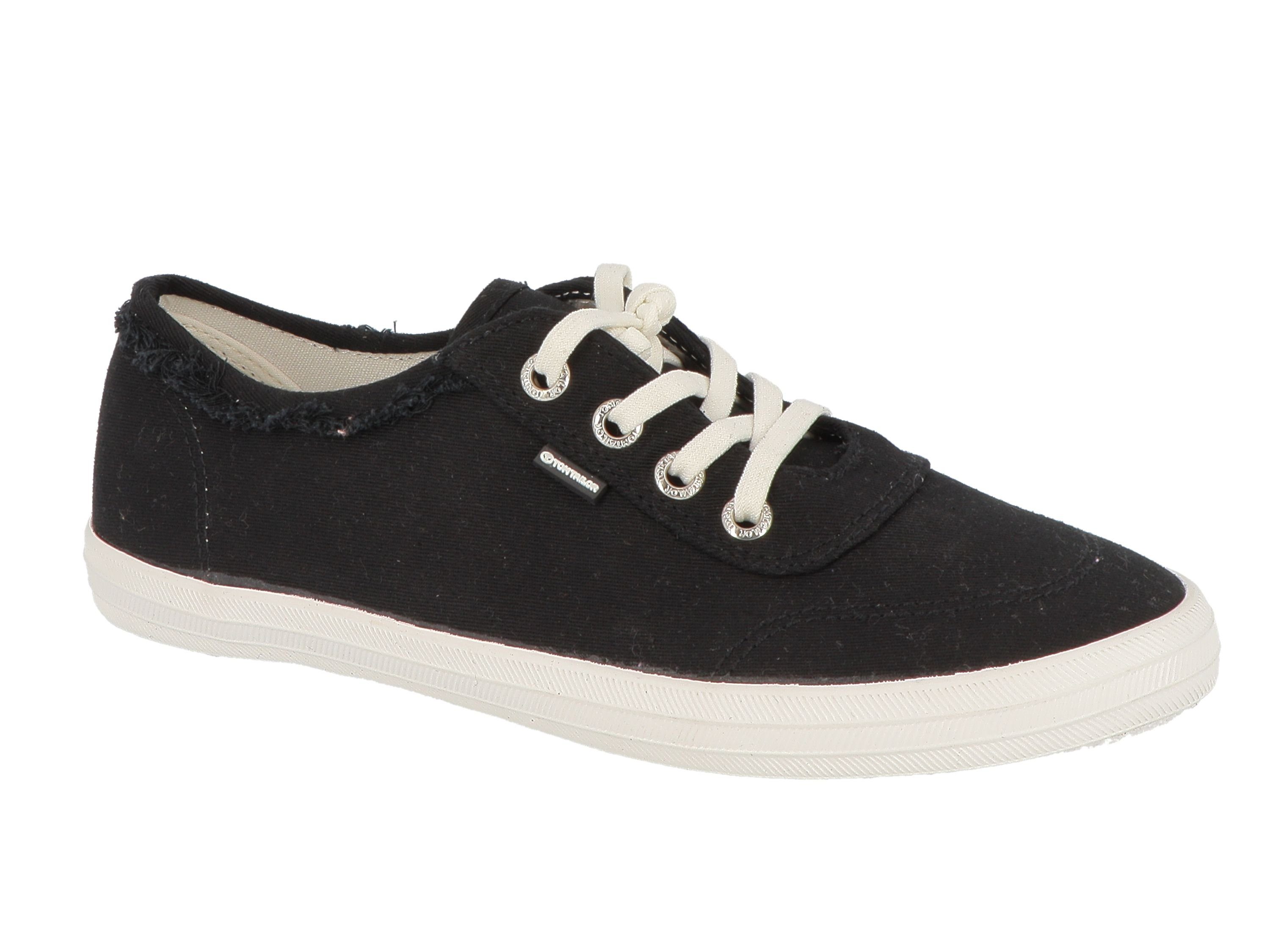 TOM TAILOR Tom Tailor Schnürhalbschuhe für Damen Sneaker schwarz