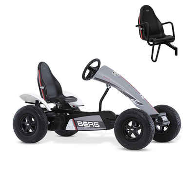 Berg Go-Kart BERG Gokart XXL Race GTS grau BFR inkl. Soziussitz, mit Zweitsitz