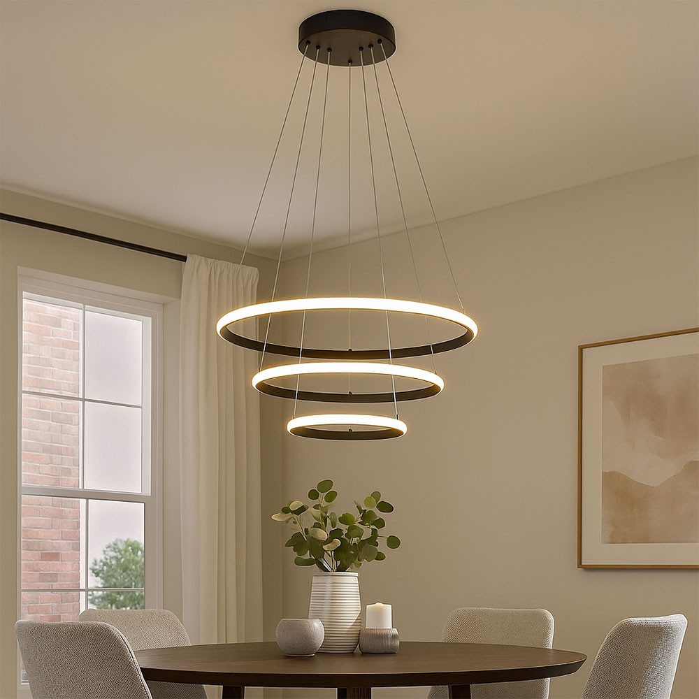 GLOBO LIGHTING LED Pendelleuchte, LED-Leuchtmittel fest verbaut, Warmweiß, günstig online kaufen