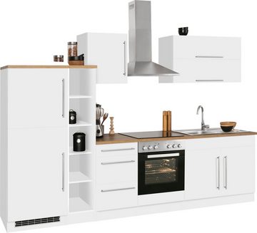 Kochstation Küchenzeile KS-Samos, ohne E-Geräte, Breite 300 cm