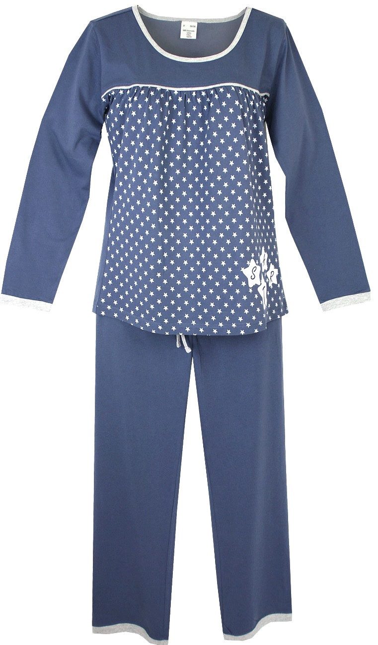 Consult-Tex Pyjama Damen Pyjama Schlafanzug SUN7 (Packung) aus reiner Baumw günstig online kaufen