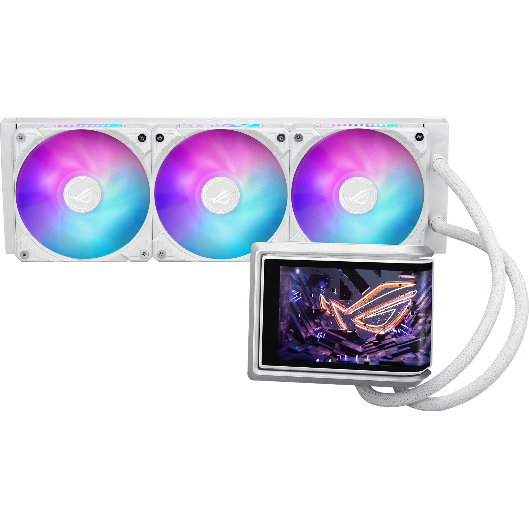 Asus CPU Kühler ASUS ROG RYUO IV 360 ARGB WHT, Wasserkühlung
