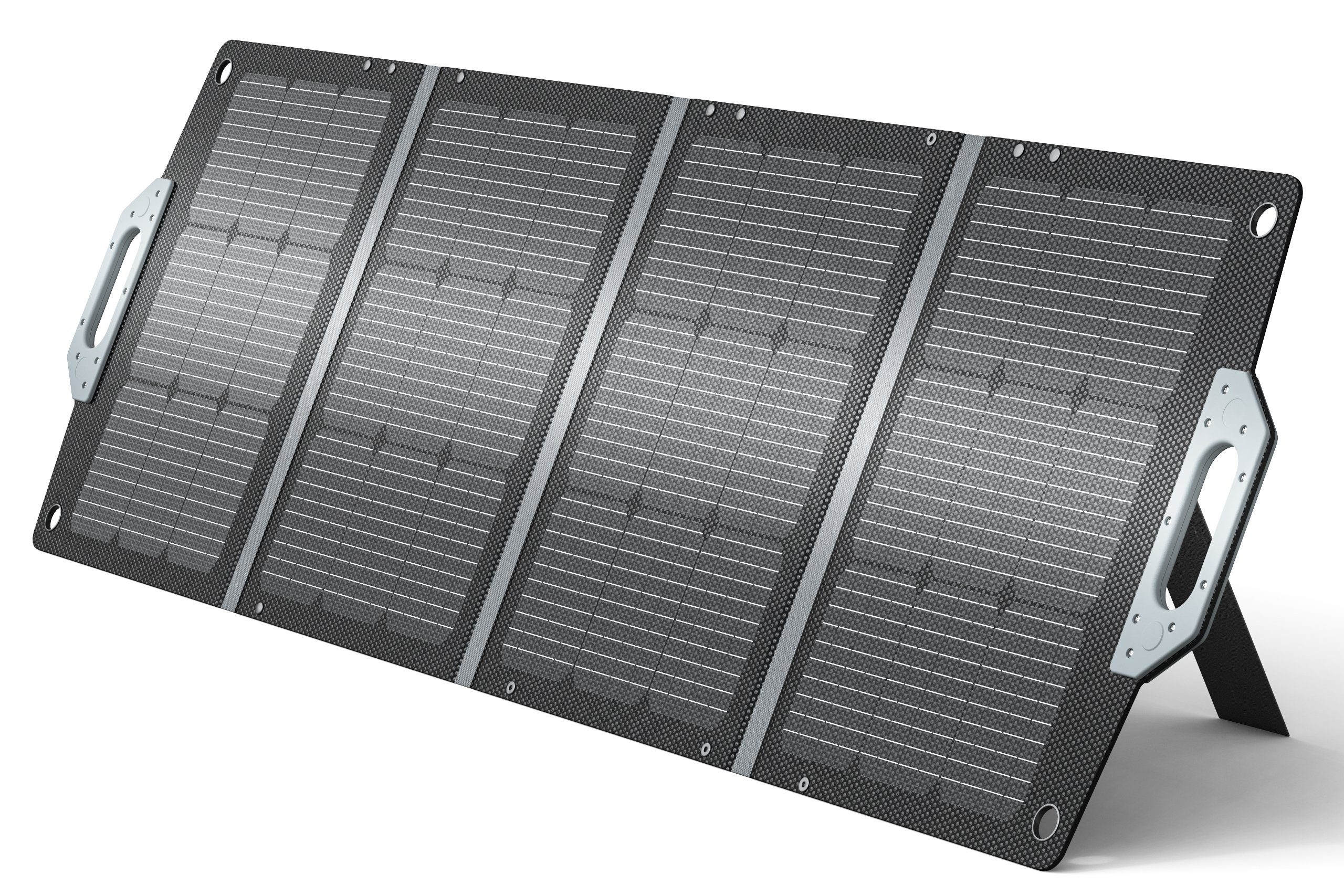 Daskoo Solaranlage Tragbar Solarpanels Faltbar Solarmodul Monokristallin, 240,00 W, mit Laderegler PV Modul Solaranlage für Gärten, Balkone, Dächer