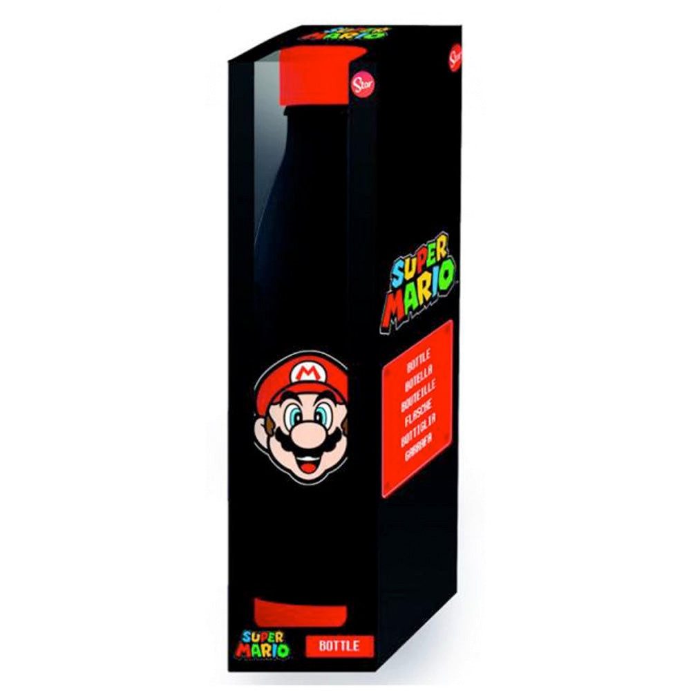 Super Mario Trinkflasche Super Mario Black Bottle, 660 ml