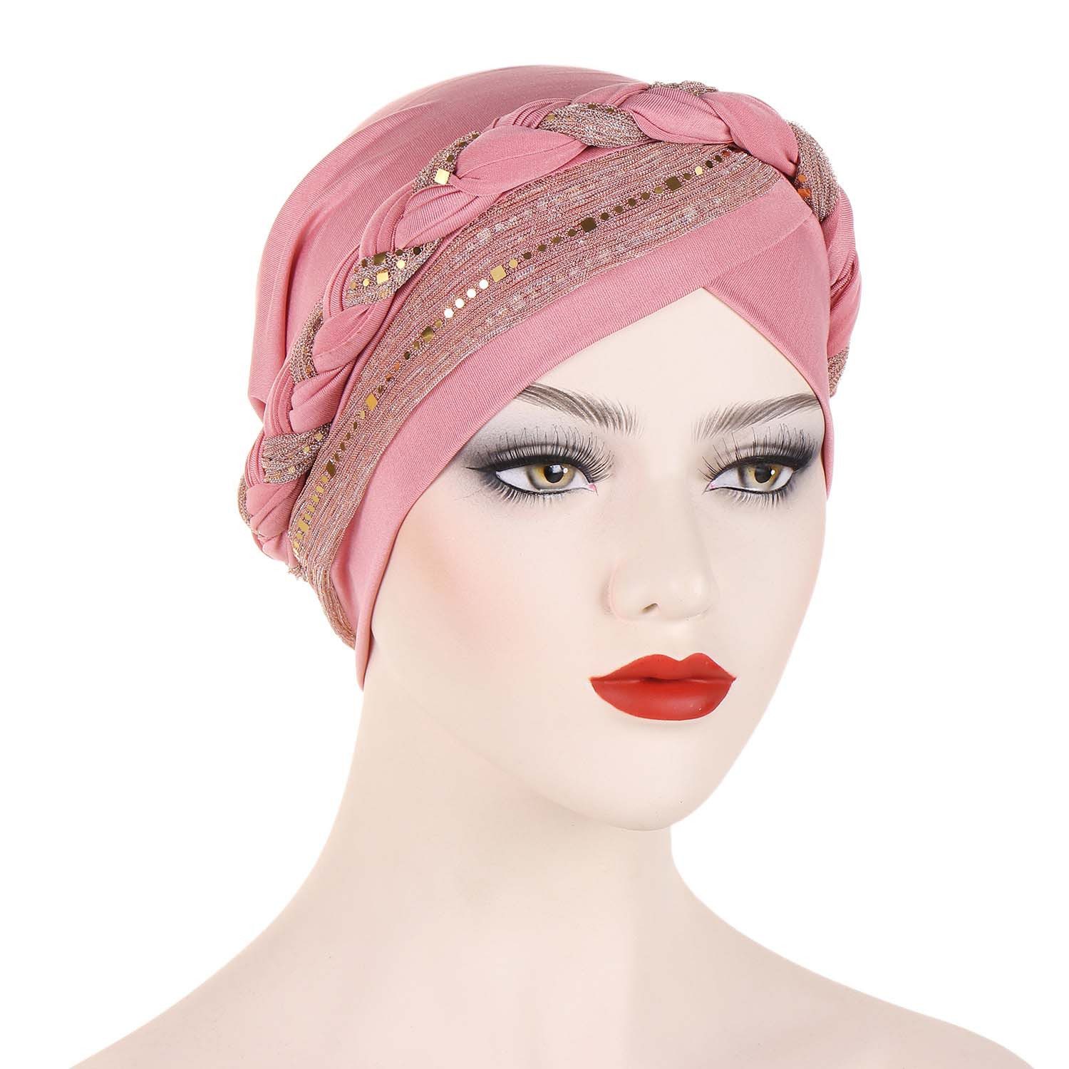 Zaewry Kopftuch Chemo Turban für Damen, Kopfbedeckung Beanie Mütze