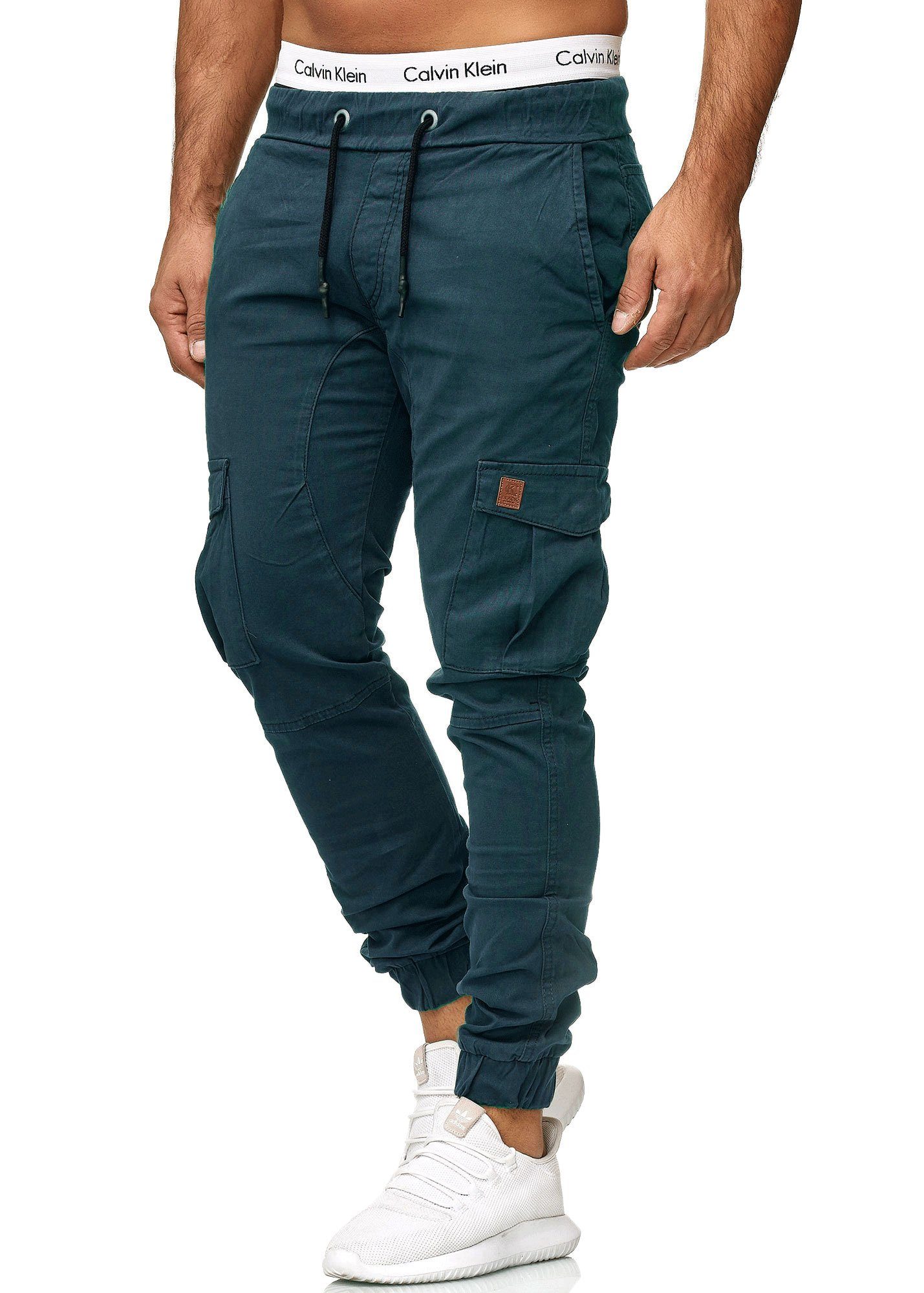 Code47 Slim-fit-Jeans Code47 Herren Chino Pants, Jeans, Slim Fit, (1-tlg) Navy