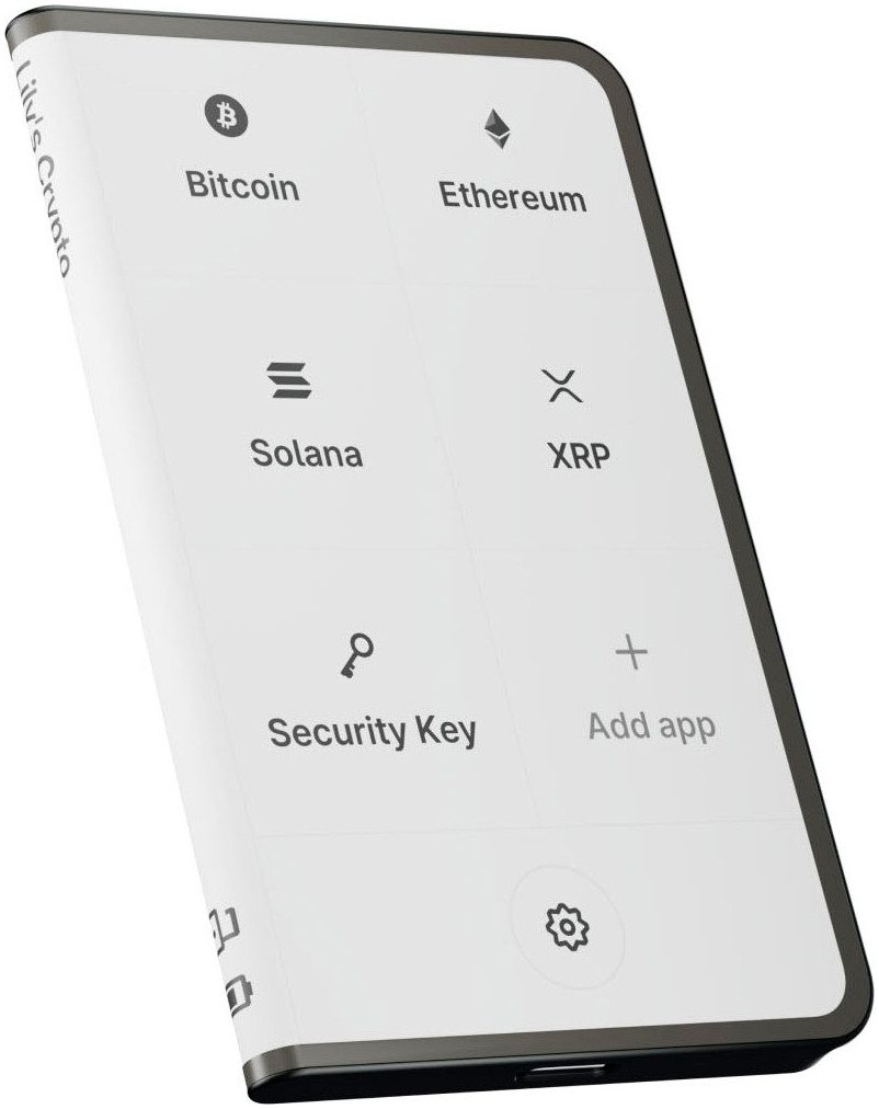 LEDGER Krypto Hardware-Wallet Stax™