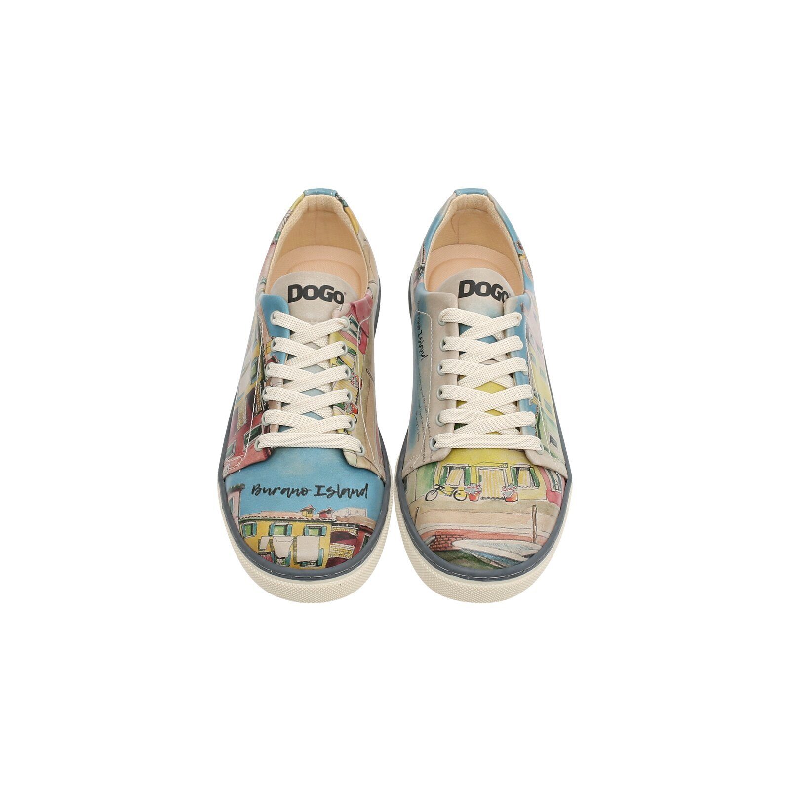 DOGO Classic Schnürsneaker Burano Island Damen günstig online kaufen